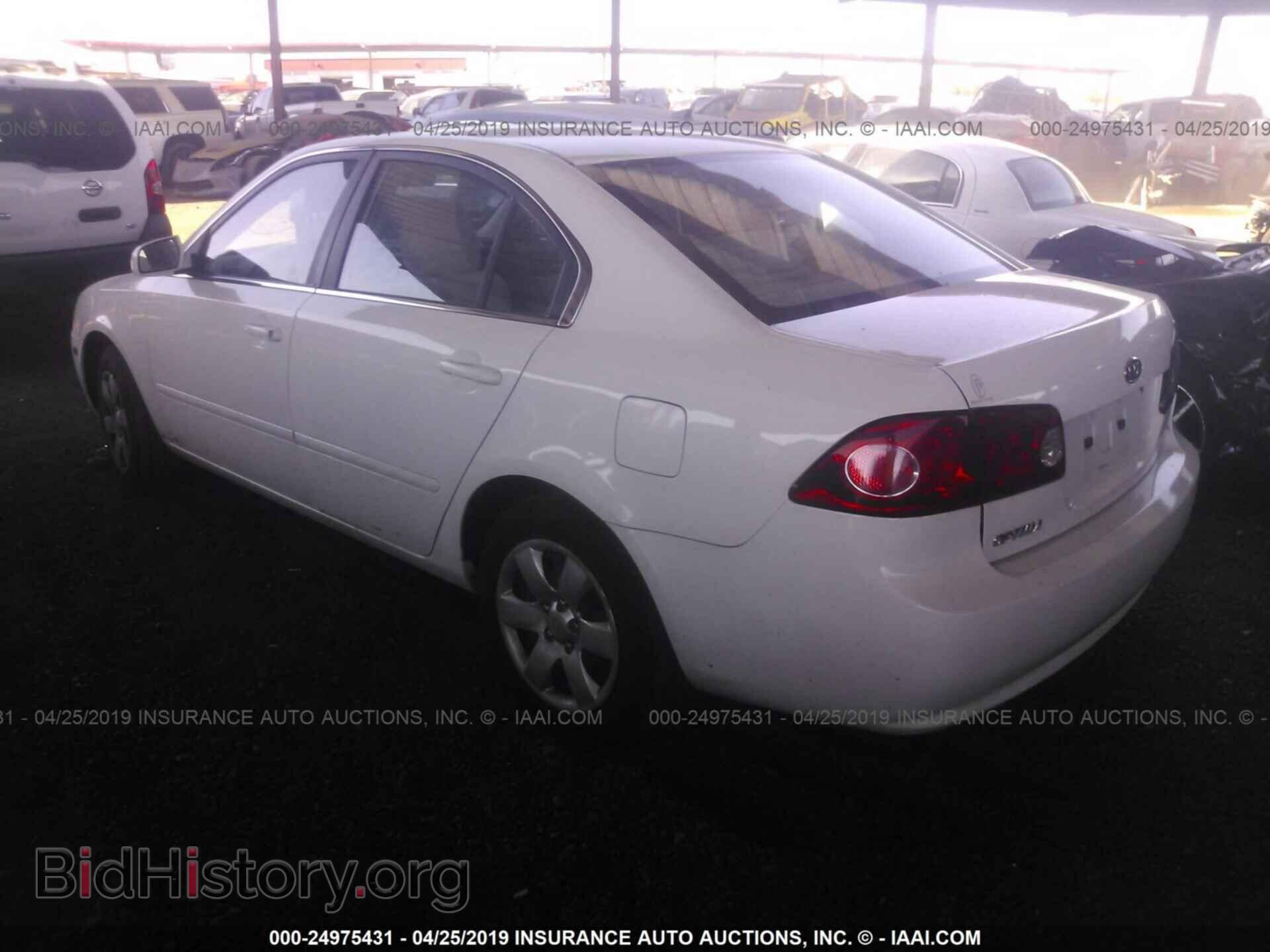 2006 KIA OPTIMA - VIN: KNAGE123365057427 - Фото 3