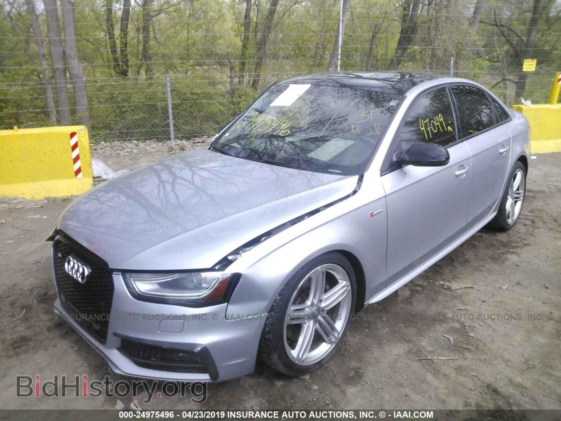 2015 AUDI S4 - VIN: WAUBGAFL8FA011341 - Photo 2