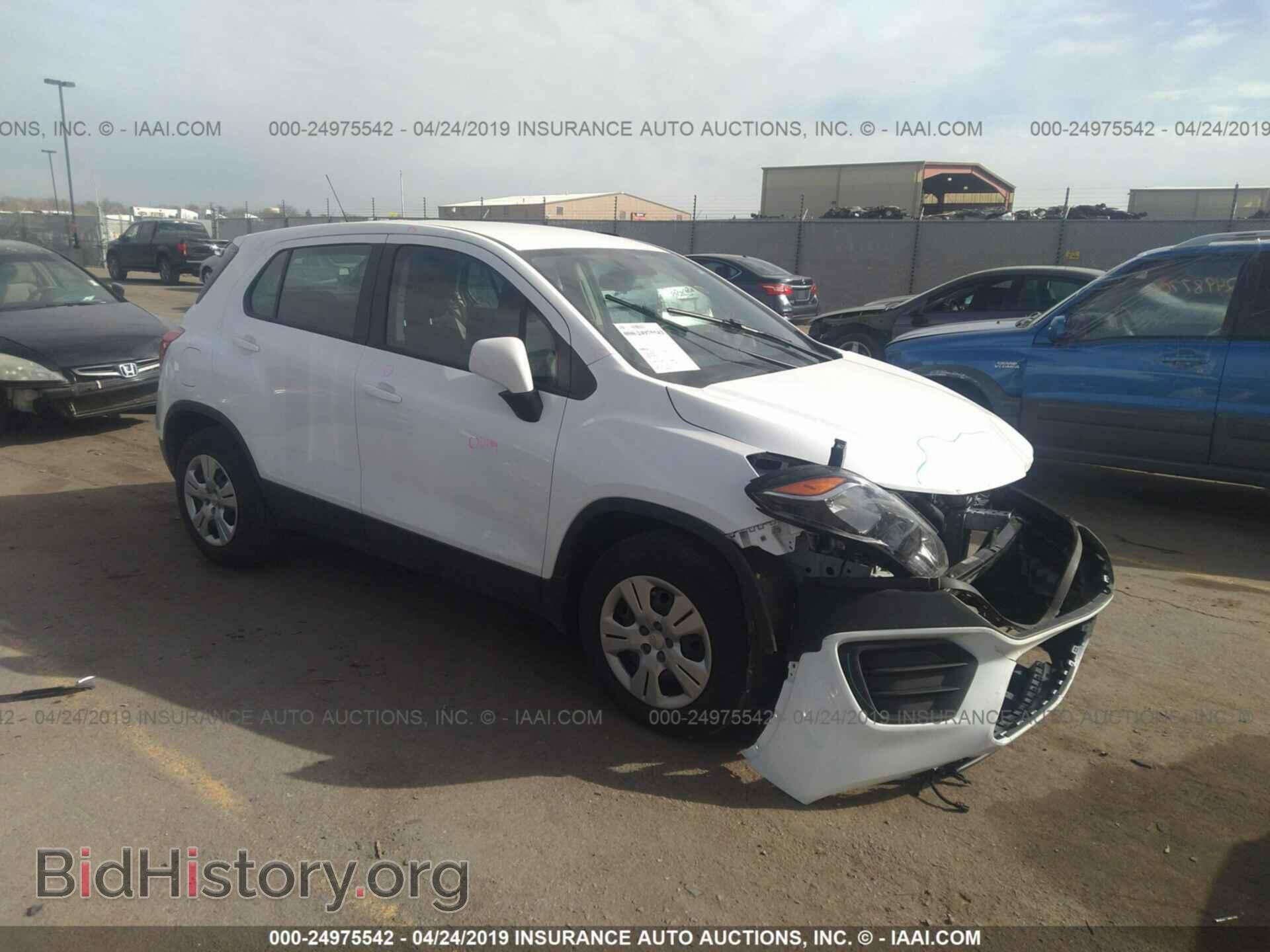 Photo KL7CJKSB9HB241038 - CHEVROLET TRAX 2017