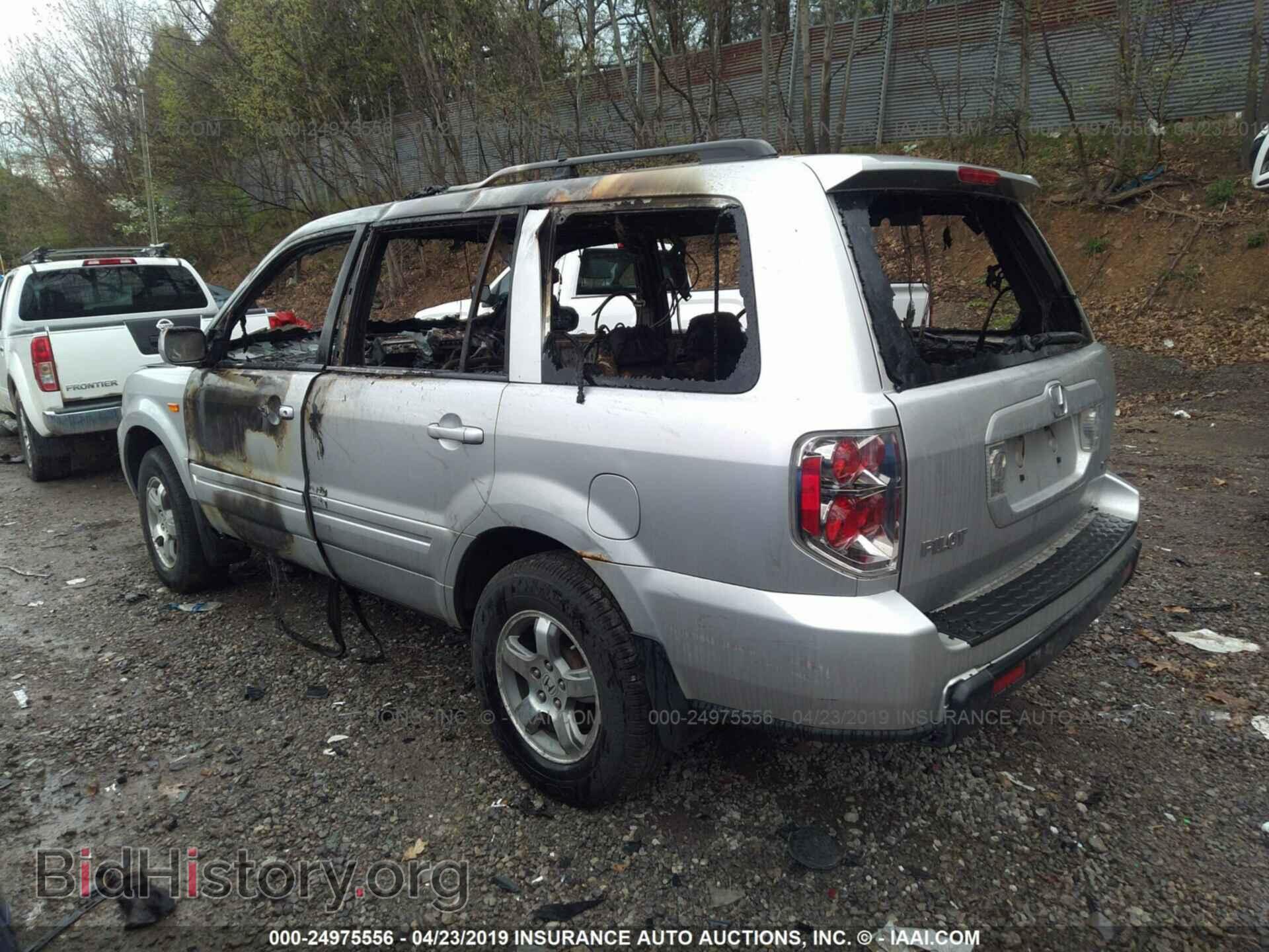 2007 HONDA PILOT - VIN: 2HKYF18597H522324 - Фото 3