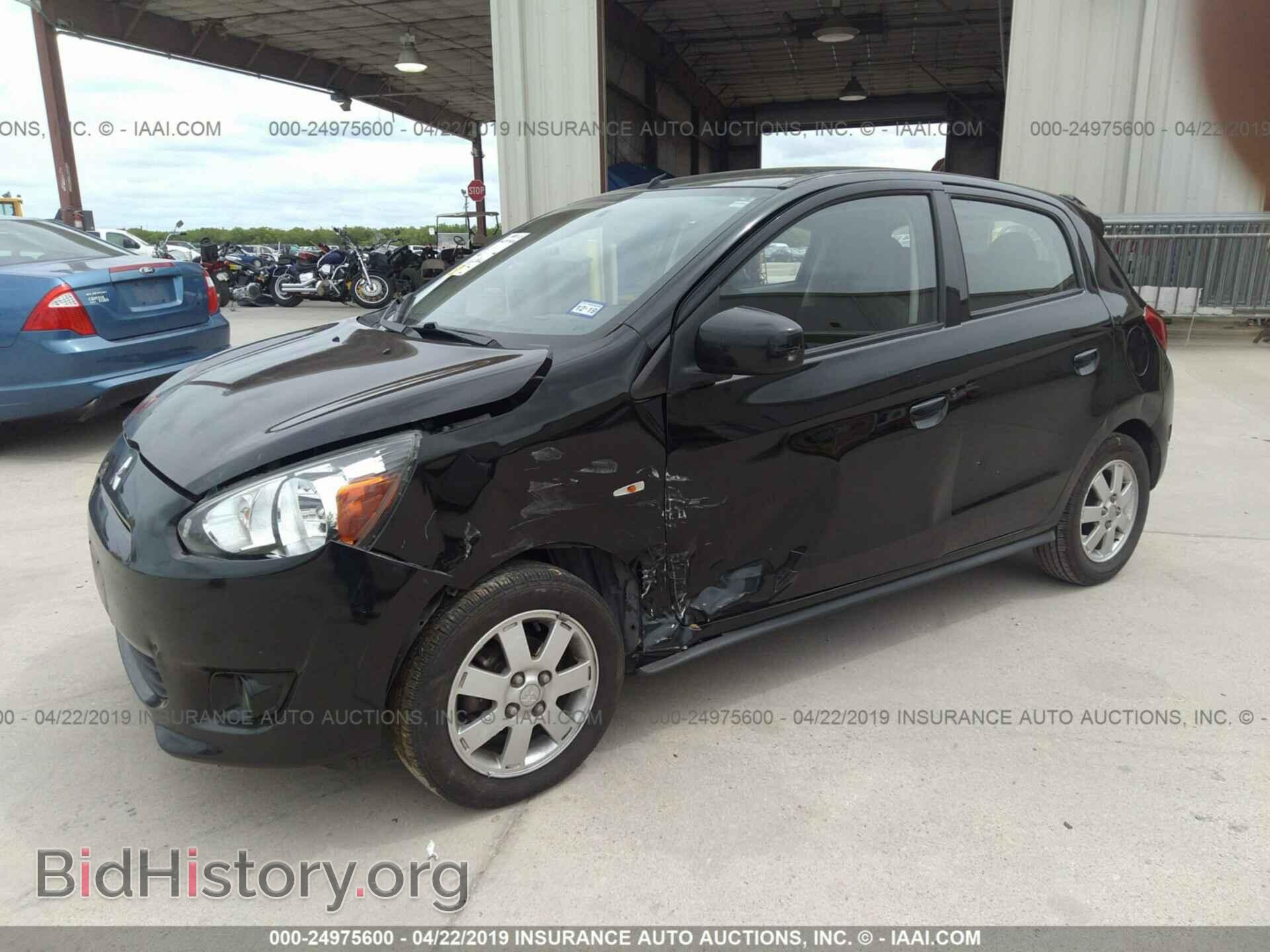 2014 MITSUBISHI MIRAGE - VIN: ML32A4HJ4EH012724 - Фото 2