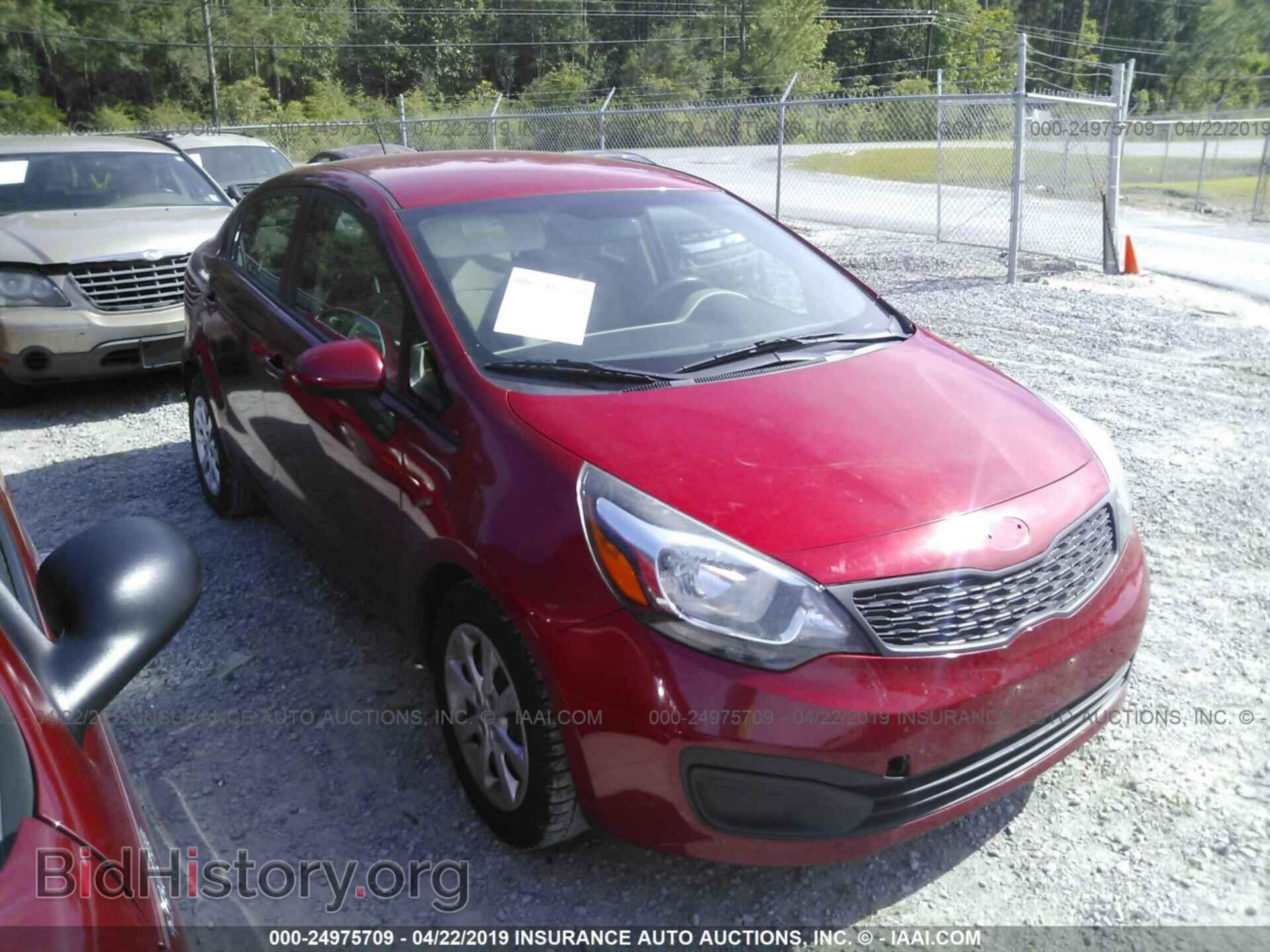 Фотография KNADM4A36E6384387 - KIA RIO 2014