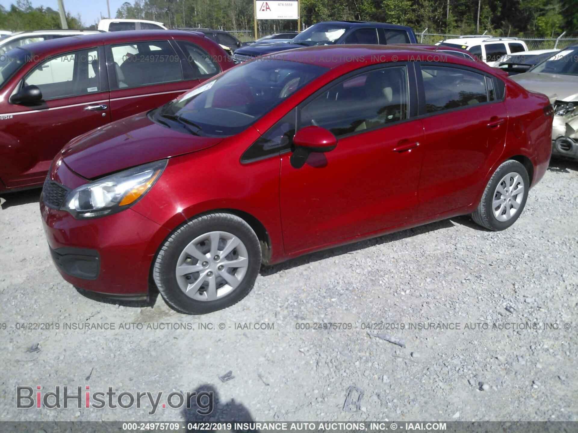 2014 KIA RIO - VIN: KNADM4A36E6384387 - Фото 2
