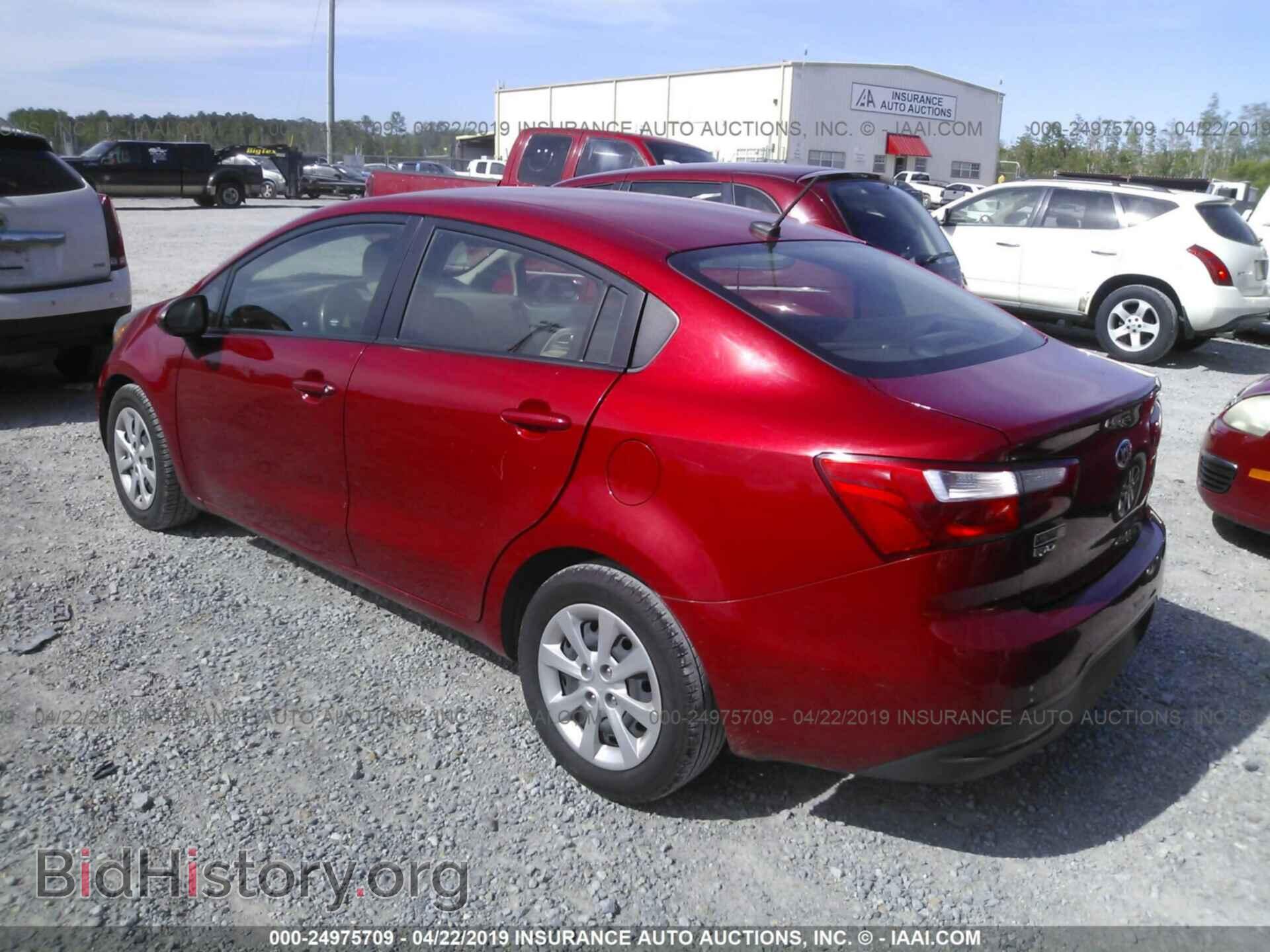 2014 KIA RIO - VIN: KNADM4A36E6384387 - Фото 3