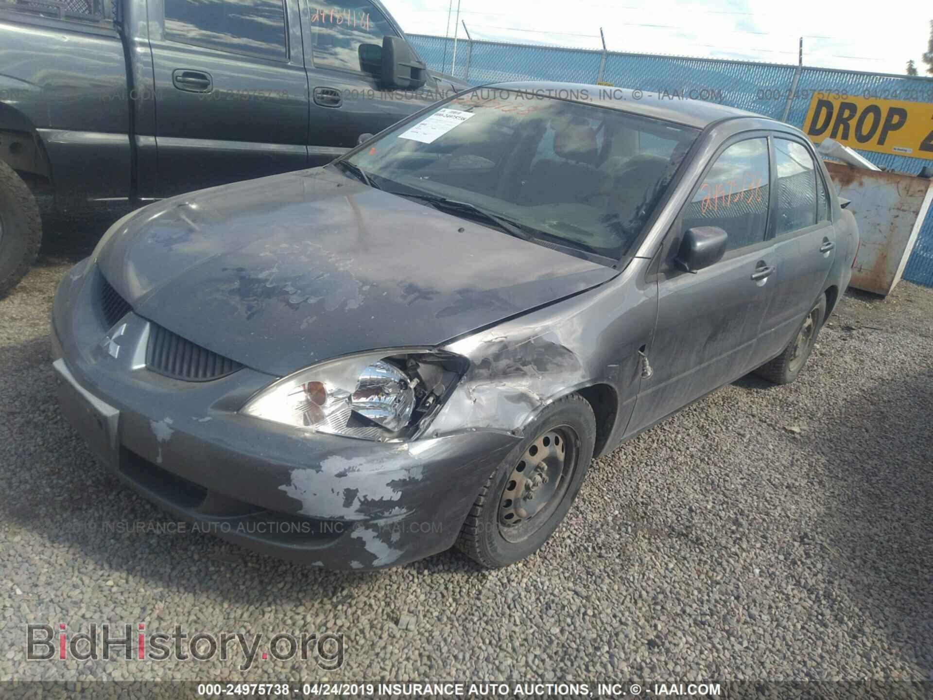 2005 MITSUBISHI LANCER - VIN: JA3AJ26E65U052067 - Фото 2