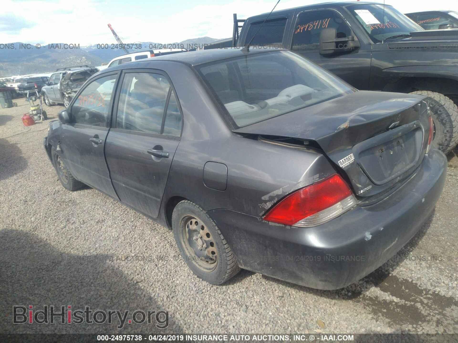 2005 MITSUBISHI LANCER - VIN: JA3AJ26E65U052067 - Фото 3