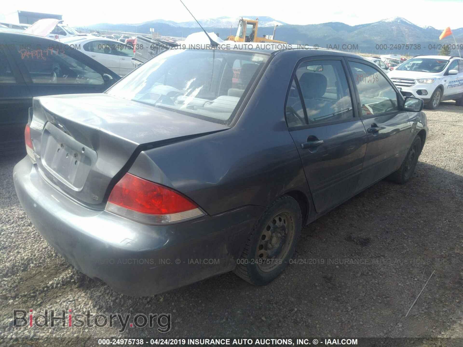 2005 MITSUBISHI LANCER - VIN: JA3AJ26E65U052067 - Фото 4