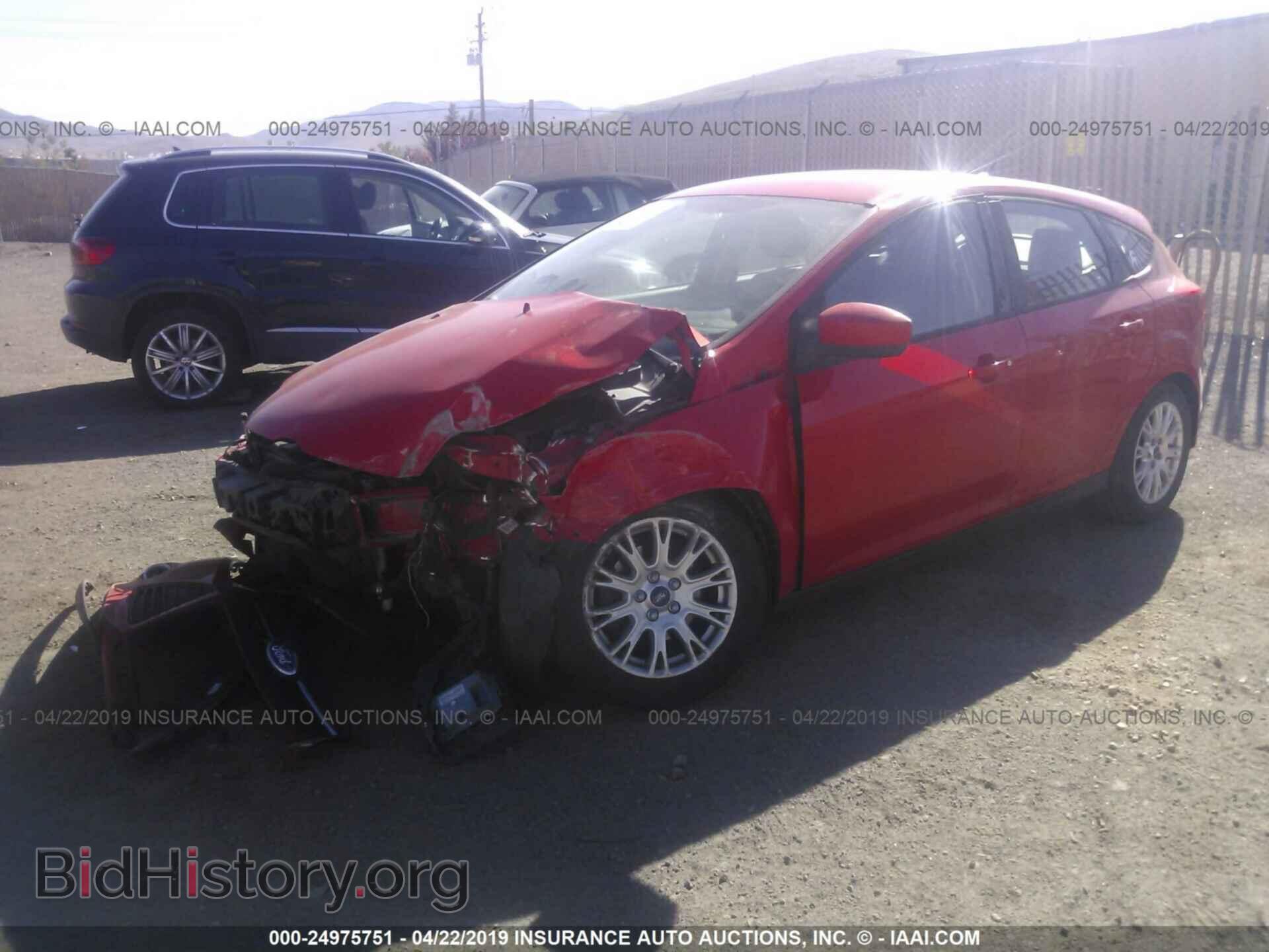 2012 FORD FOCUS - VIN: 1FAHP3K2XCL368225 - Фото 2