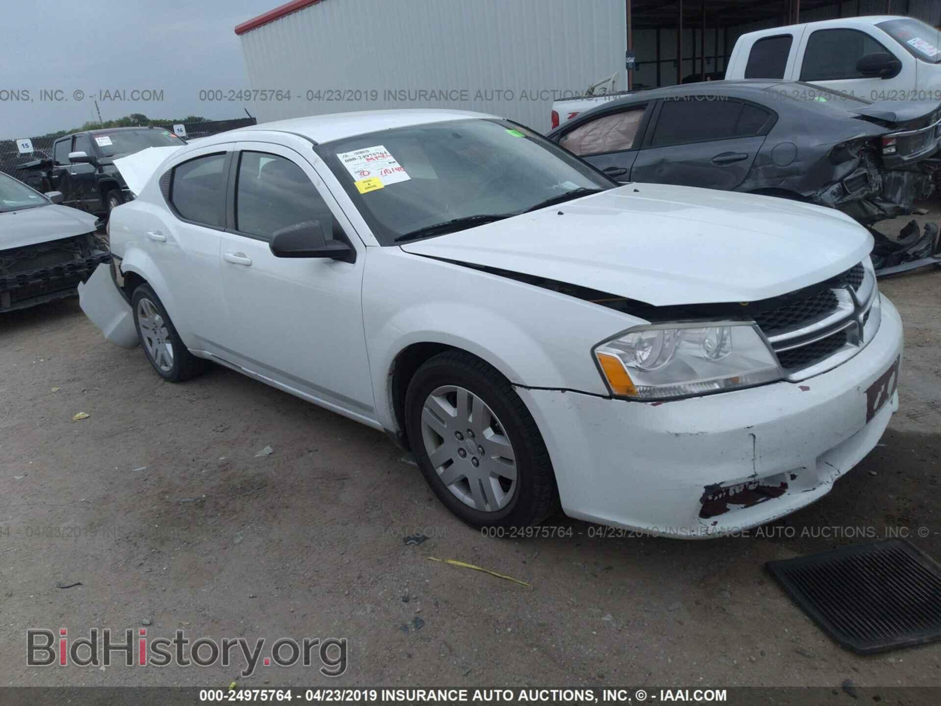 Photo 1C3CDZAB5CN331478 - DODGE AVENGER 2012