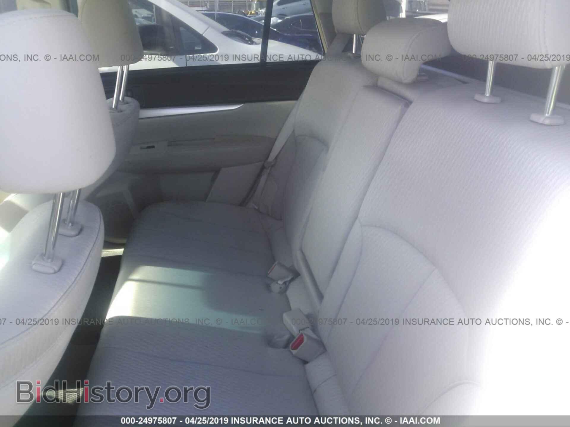 2012 SUBARU OUTBACK - VIN: 4S4BRBCC7C3239575 - Фото 8