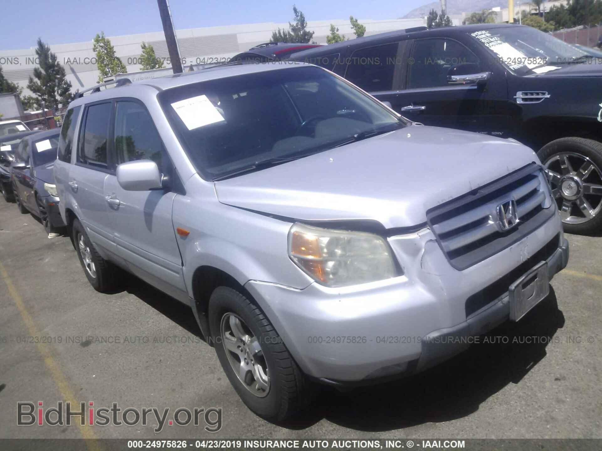 Фотография 5FNYF28776B018178 - HONDA PILOT 2006