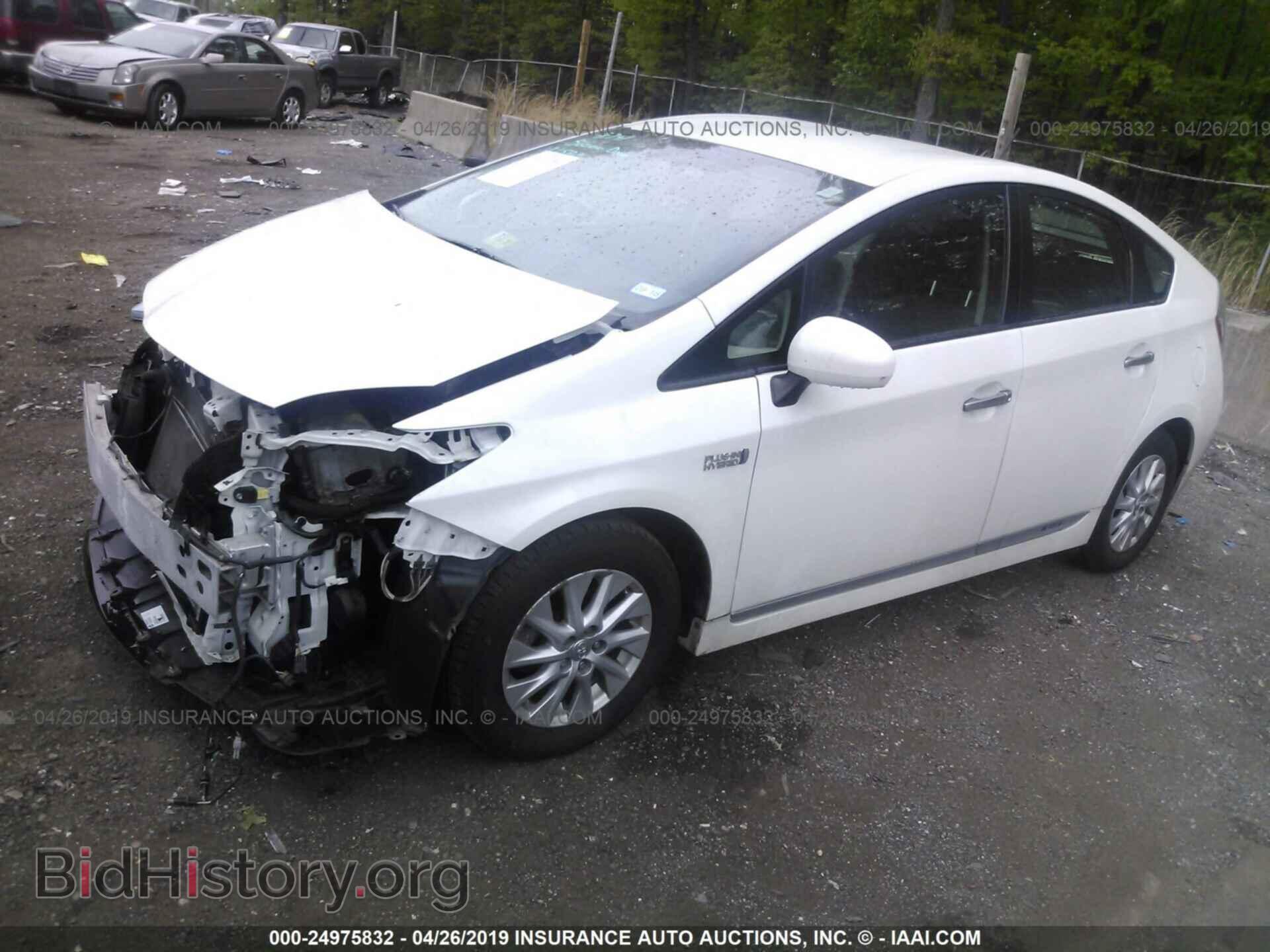 2012 TOYOTA PRIUS PLUG-IN - VIN: JTDKN3DP8C3008143 - Фото 2