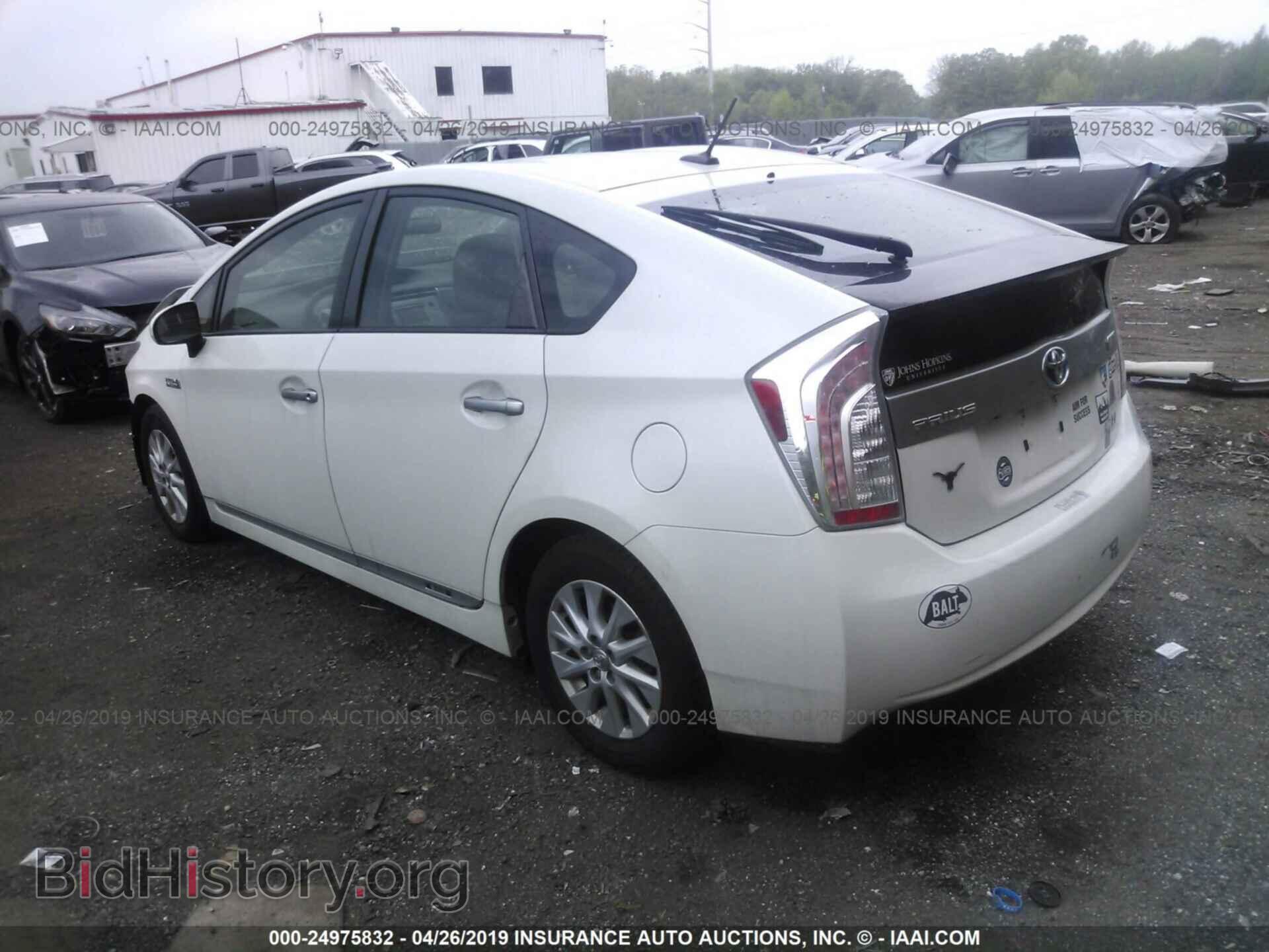 2012 TOYOTA PRIUS PLUG-IN - VIN: JTDKN3DP8C3008143 - Фото 3
