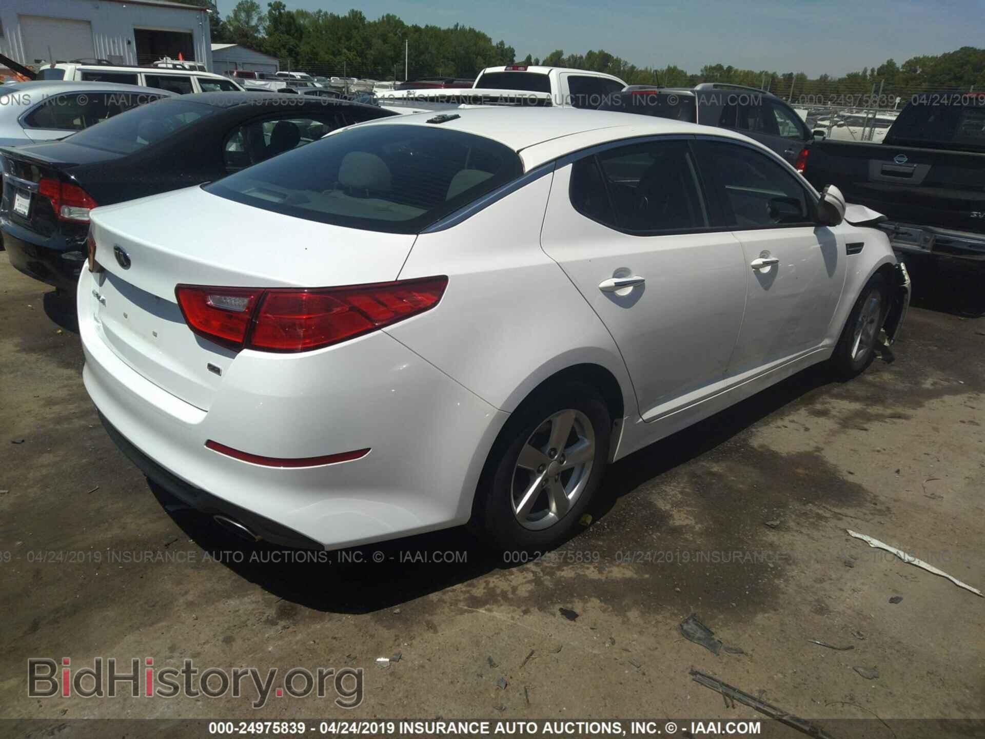 2015 KIA OPTIMA - VIN: 5XXGM4A78FG366074 - Фото 4