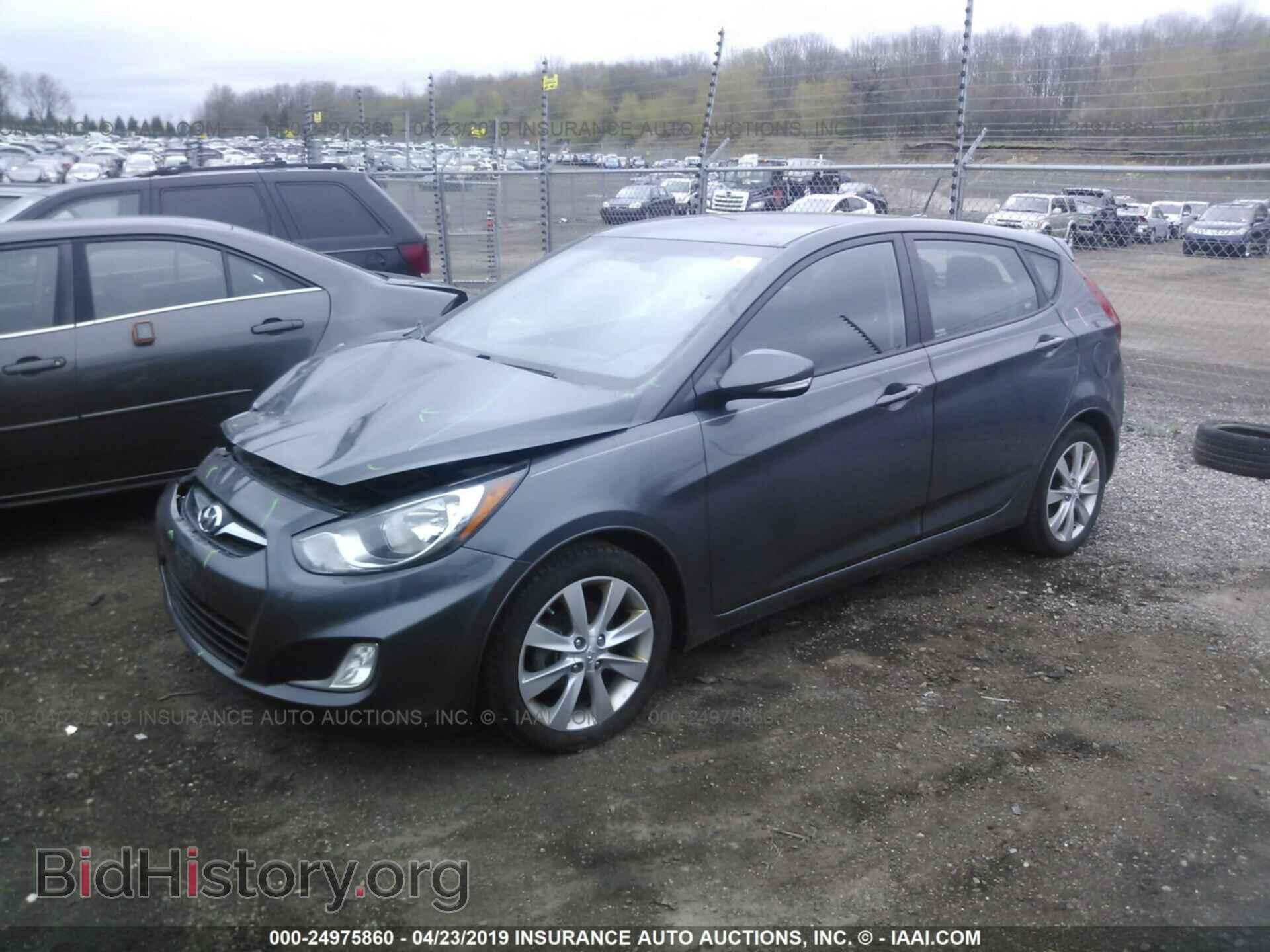 2013 HYUNDAI ACCENT - VIN: KMHCU5AE5DU060911 - Фото 2