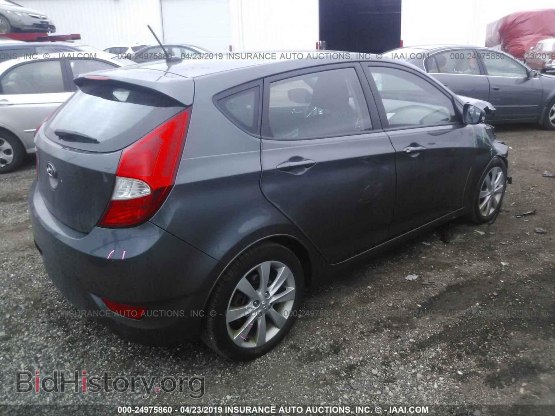 2013 HYUNDAI ACCENT - VIN: KMHCU5AE5DU060911 - Фото 4