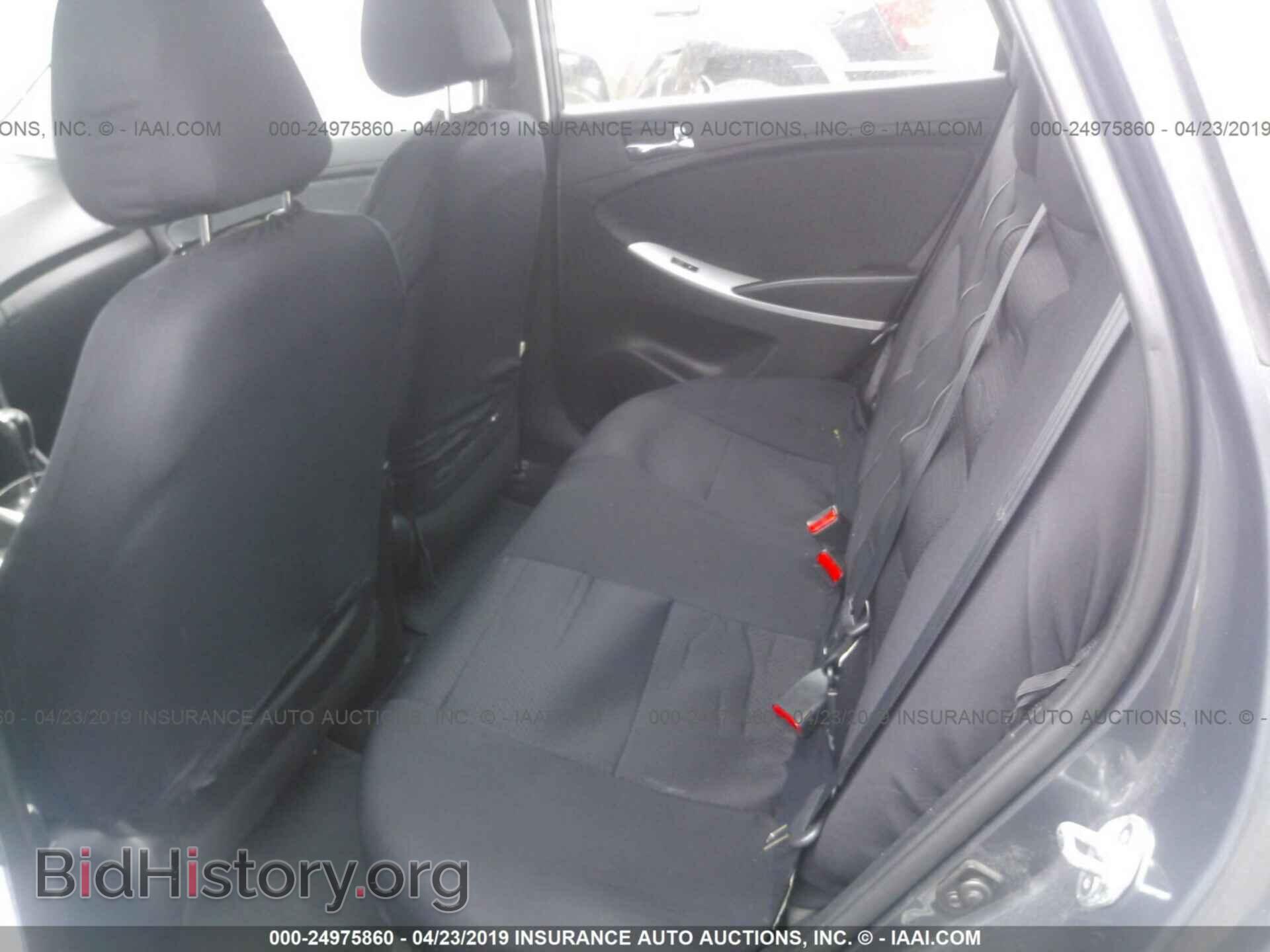 2013 HYUNDAI ACCENT - VIN: KMHCU5AE5DU060911 - Фото 8
