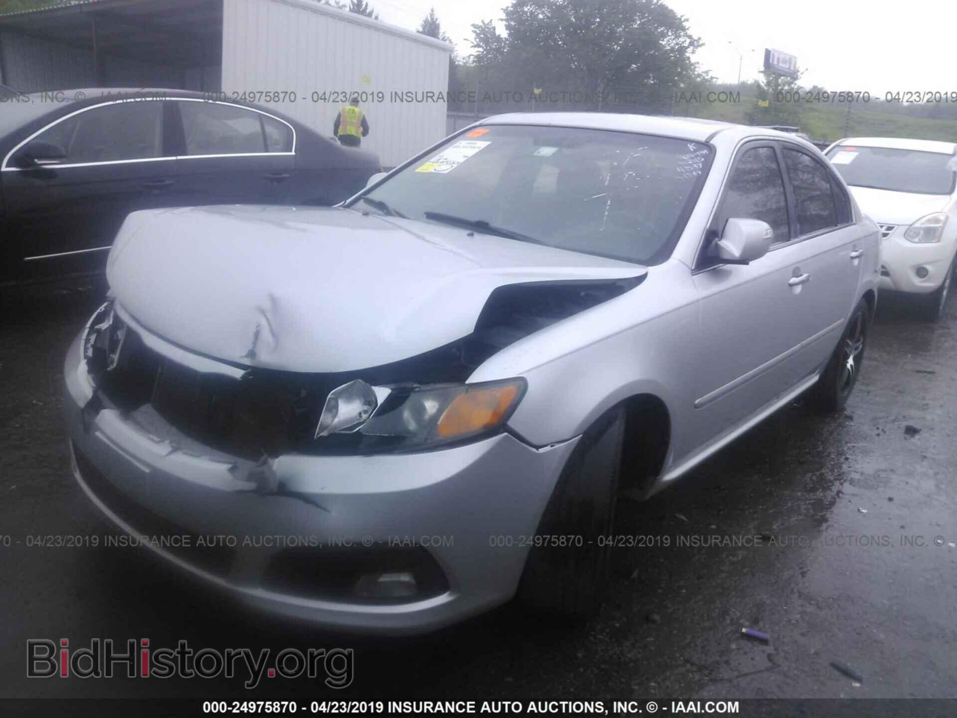 2009 KIA OPTIMA - VIN: KNAGE224395352515 - Фото 2