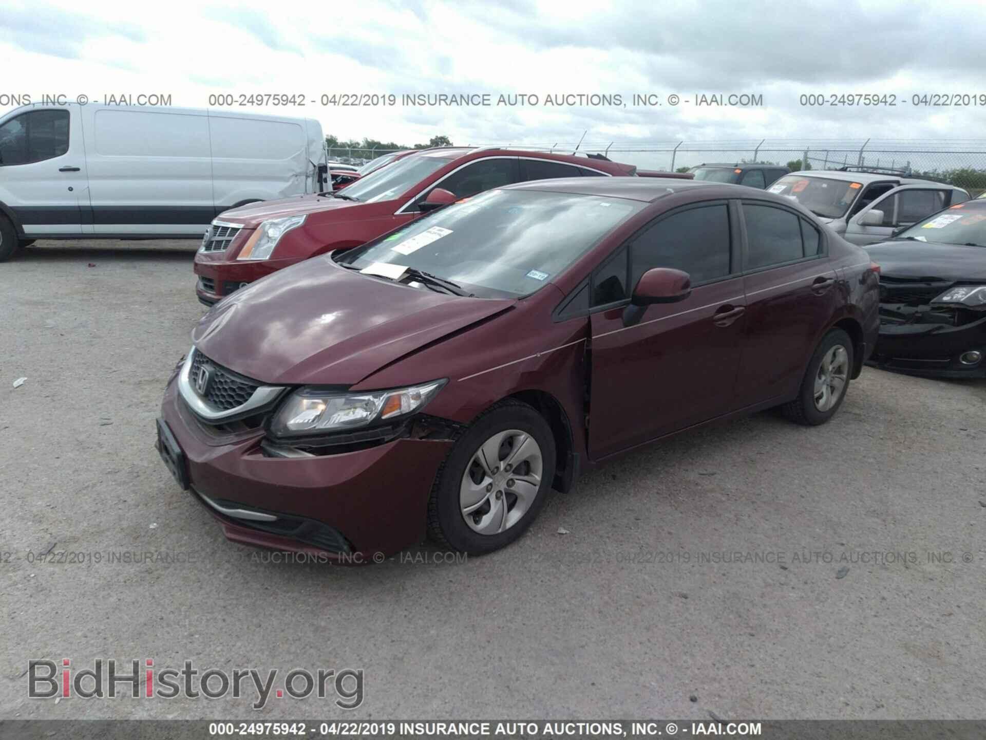 2013 HONDA CIVIC - VIN: 2HGFB2F5XDH570447 - Фото 2