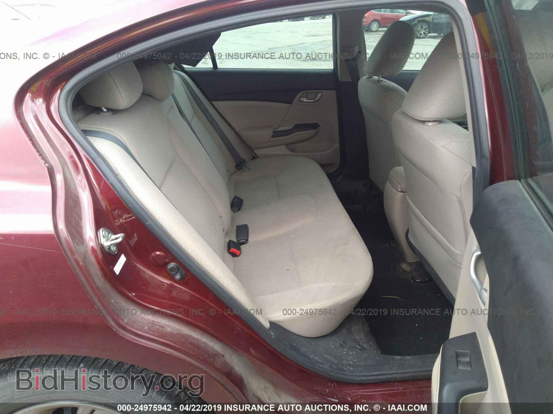 2013 HONDA CIVIC - VIN: 2HGFB2F5XDH570447 - Фото 8