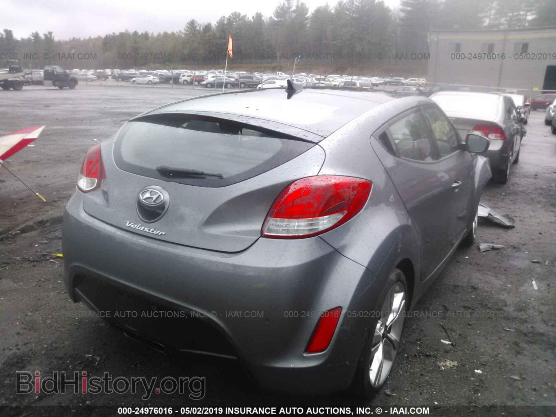2012 HYUNDAI VELOSTER - VIN: KMHTC6AD5CU052080 - Фото 4