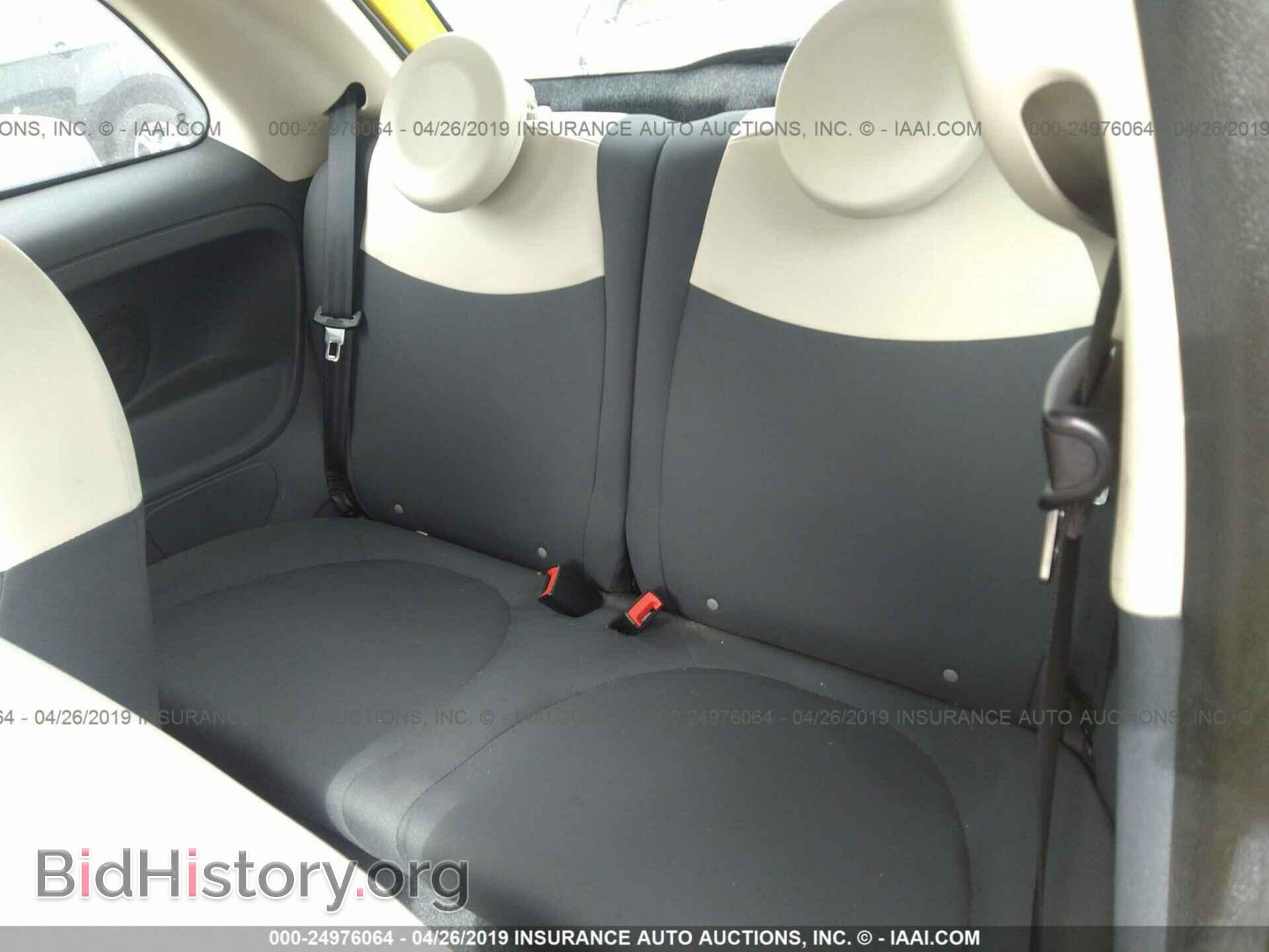 2013 FIAT 500 - VIN: 3C3CFFAR0DT741144 - Фото 8