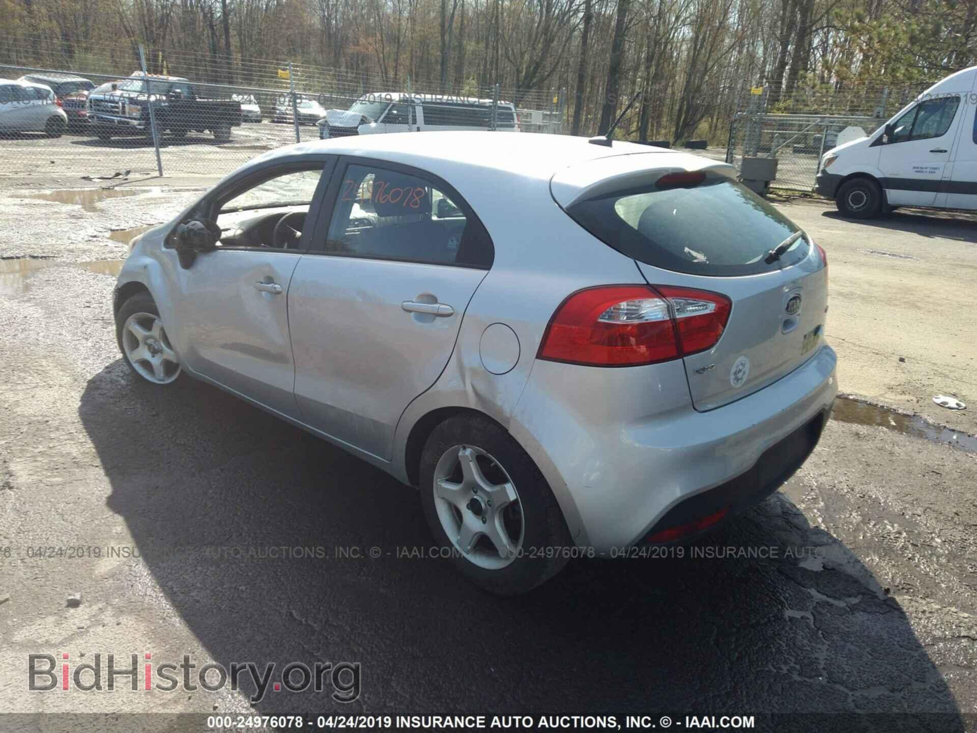 2012 KIA RIO - VIN: KNADM5A3XC6040130 - Фото 3