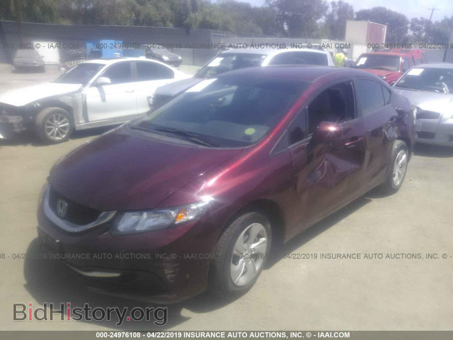 2013 HONDA CIVIC - VIN: 19XFB2F51DE295187 - Фото 2
