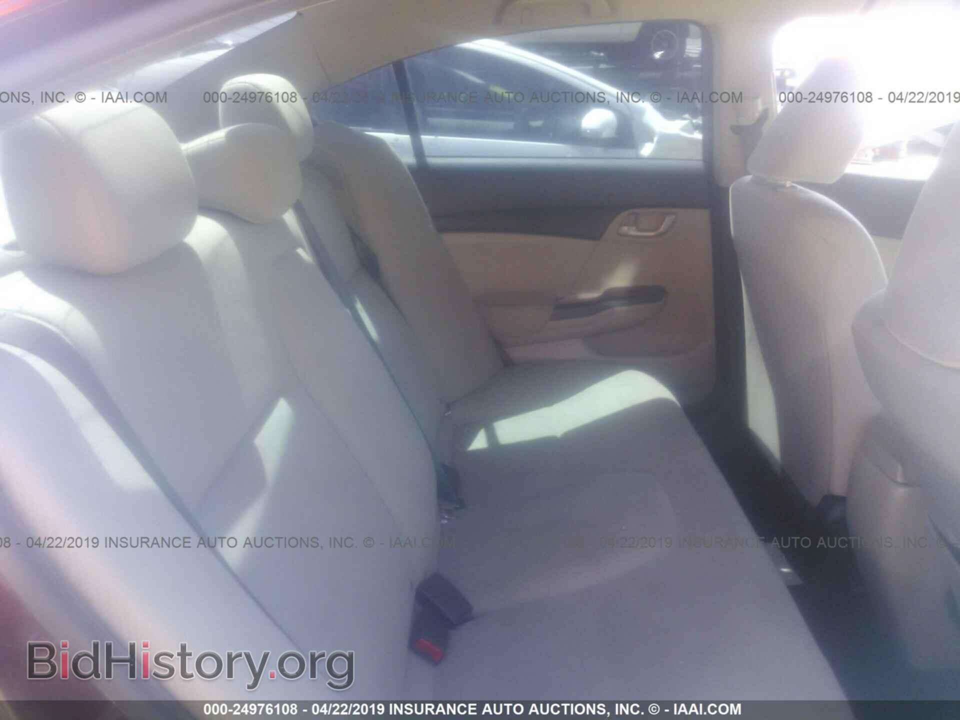 2013 HONDA CIVIC - VIN: 19XFB2F51DE295187 - Фото 8
