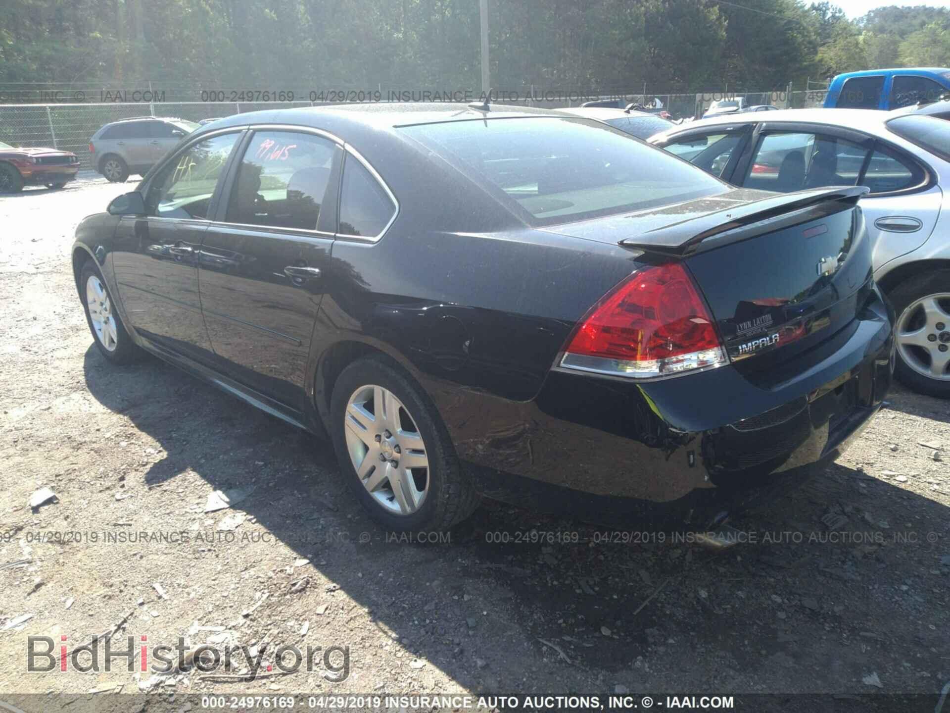 2012 CHEVROLET IMPALA - VIN: 2G1WB5E35C1328536 - Фото 3
