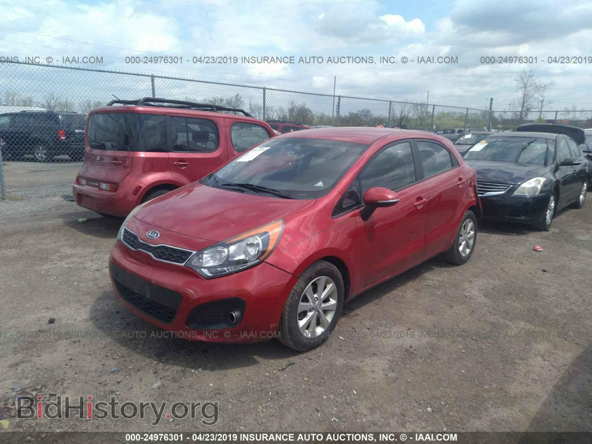 2013 KIA RIO - VIN: KNADN5A30D6132765 - Фото 2