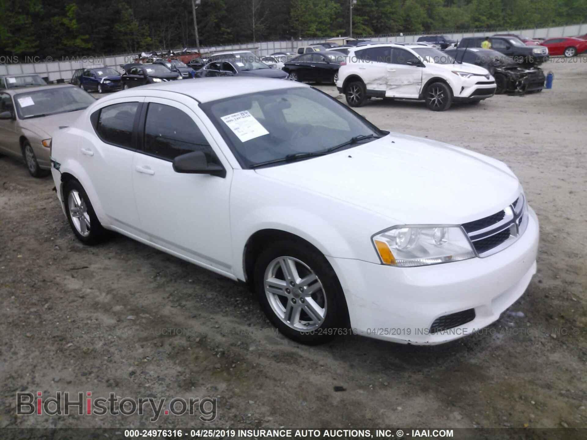 Photo 1C3CDZCB9CN237035 - DODGE AVENGER 2012
