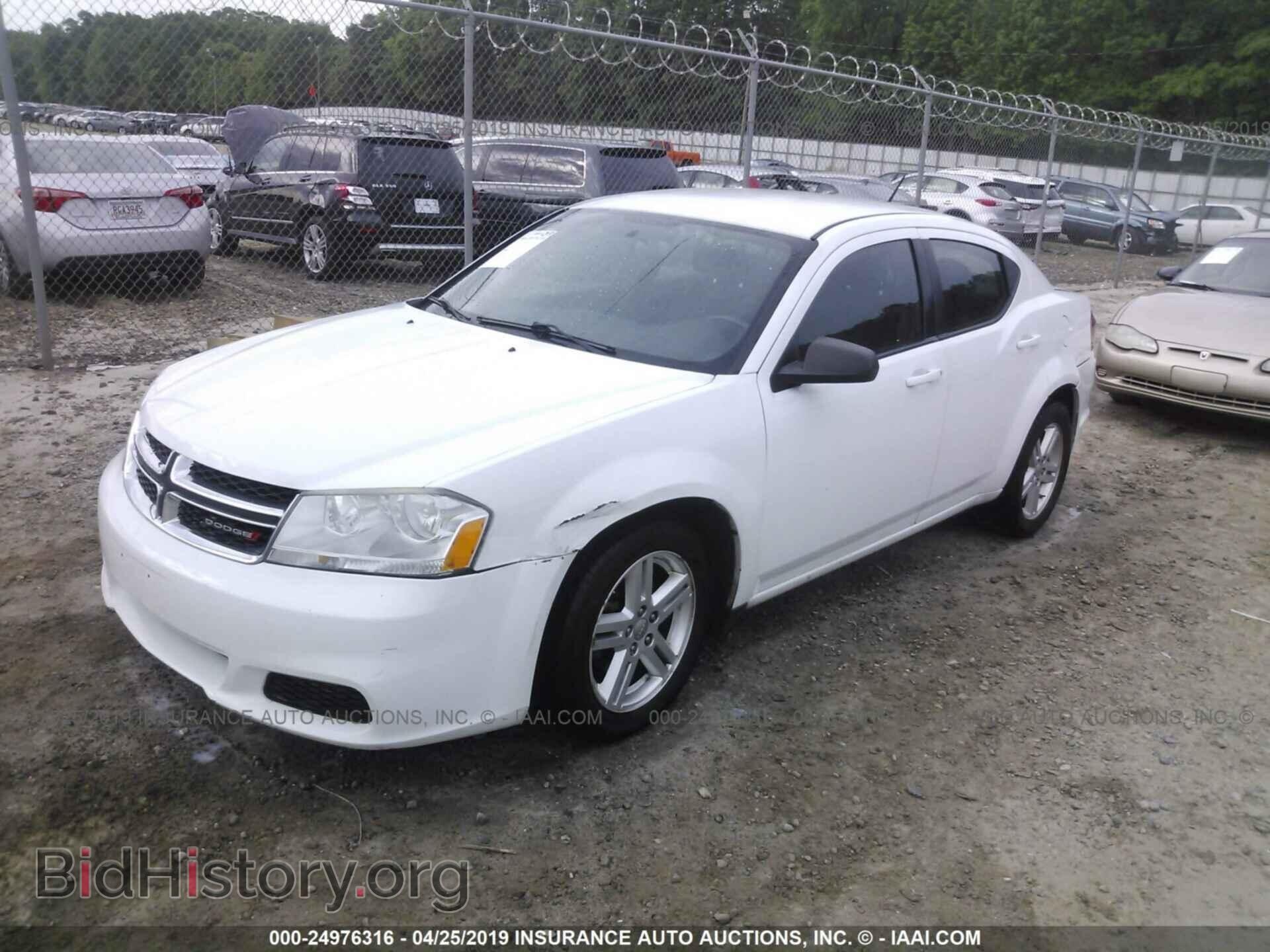 2012 DODGE AVENGER - VIN: 1C3CDZCB9CN237035 - Фото 2