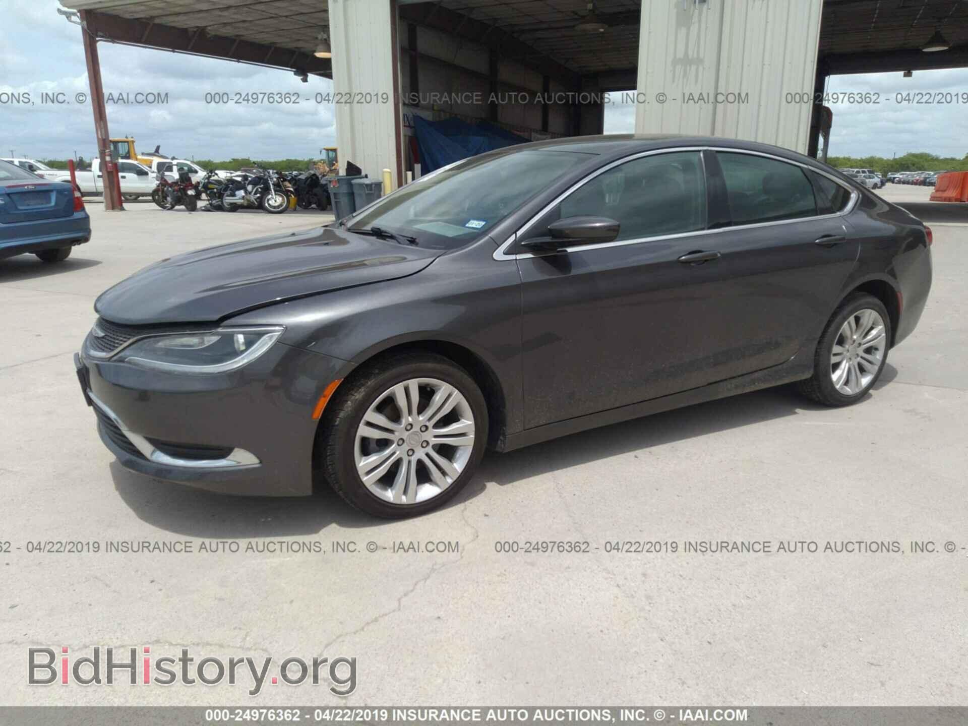 2016 CHRYSLER 200 - VIN: 1C3CCCAB7GN162828 - Фото 2