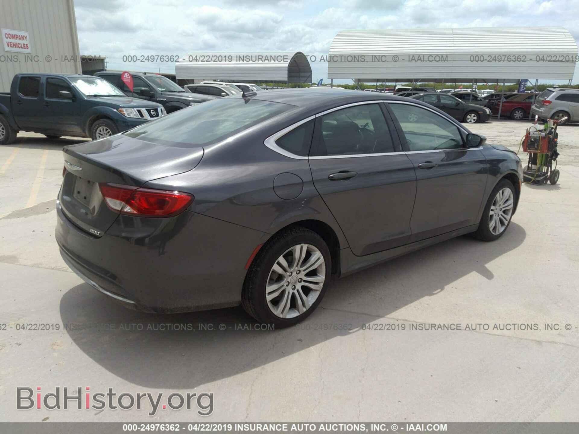 2016 CHRYSLER 200 - VIN: 1C3CCCAB7GN162828 - Фото 4