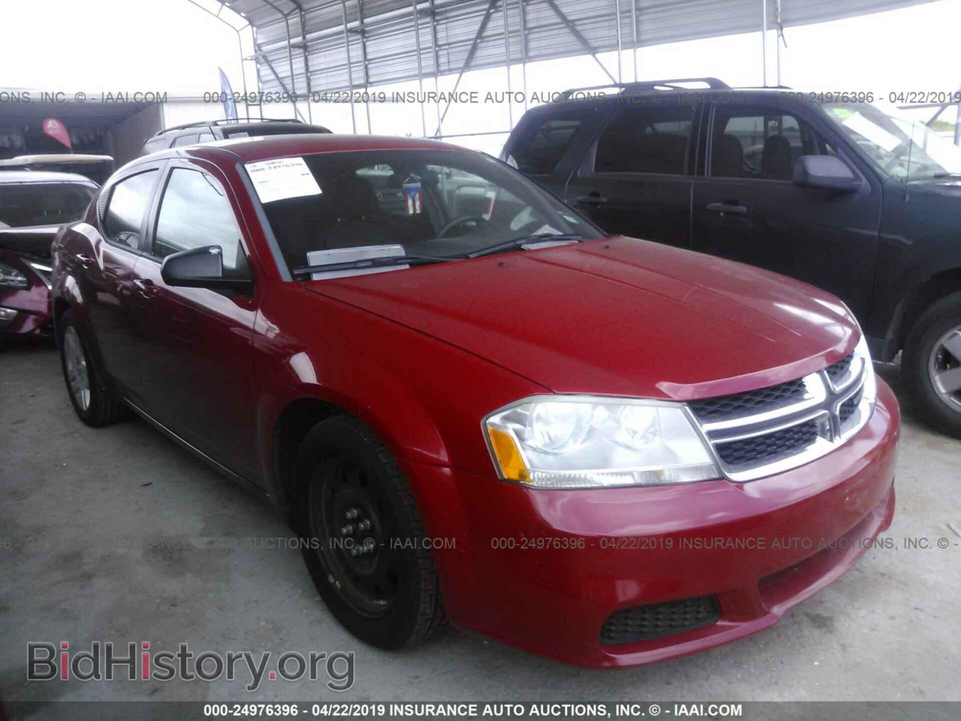 Photo 1C3CDZABXEN120859 - DODGE AVENGER 2014