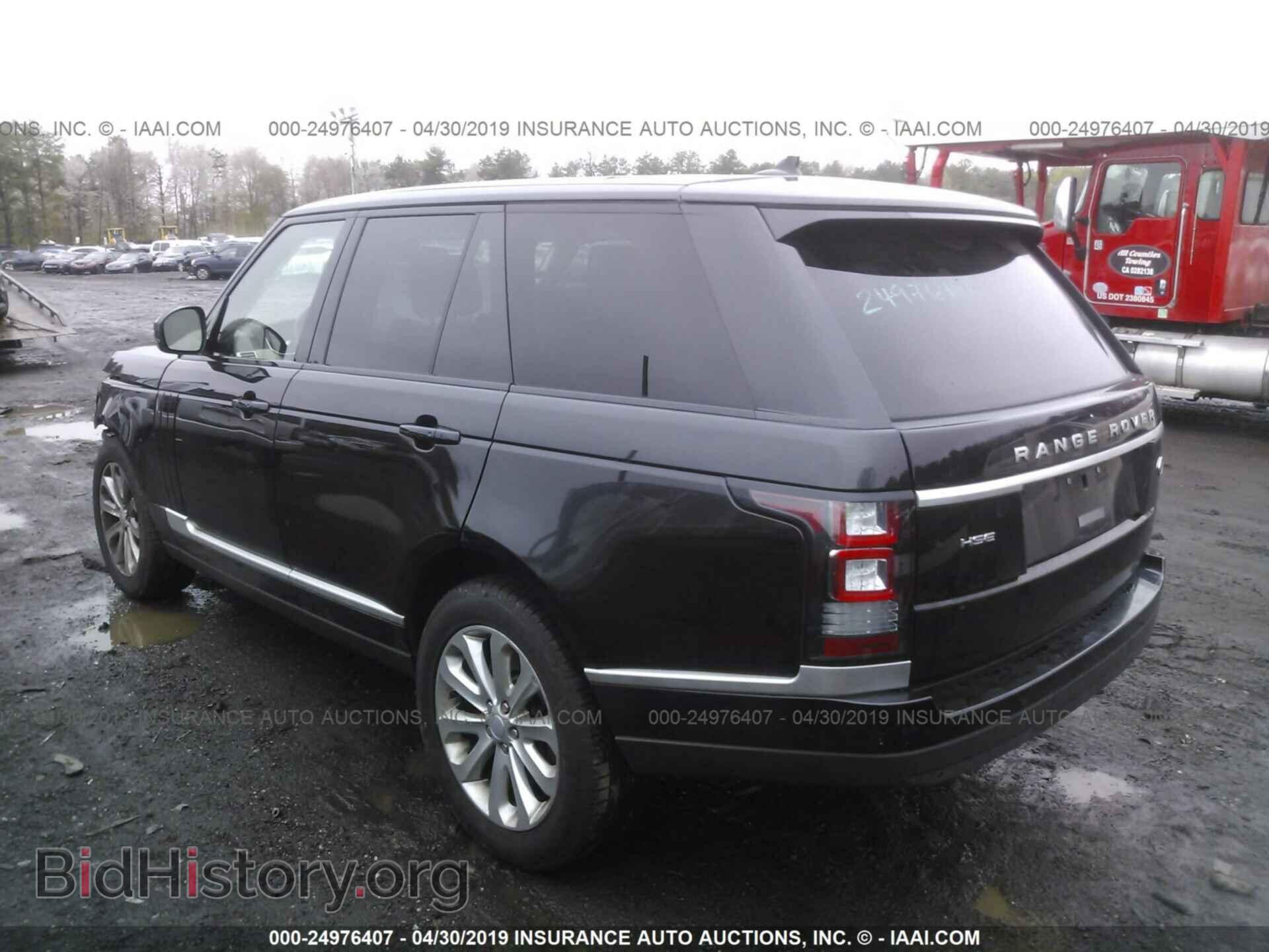 2016 LAND ROVER RANGE ROVER - VIN: SALGS2VFXGA270349 - Фото 3
