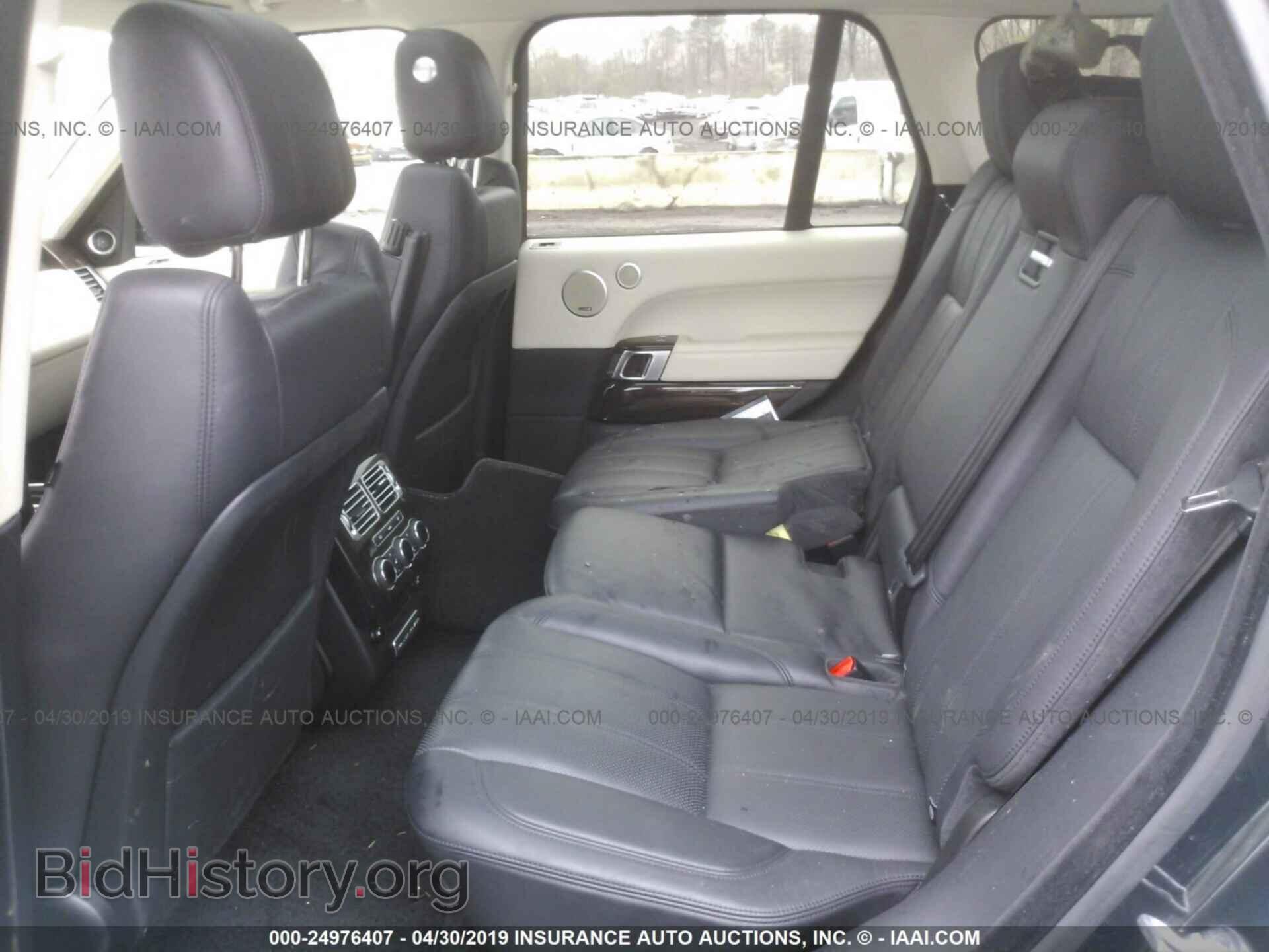 2016 LAND ROVER RANGE ROVER - VIN: SALGS2VFXGA270349 - Фото 8