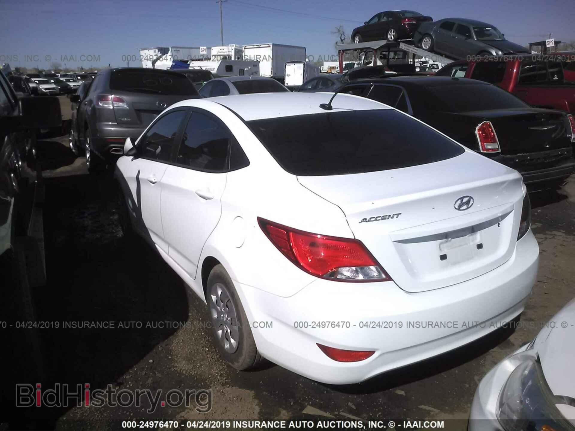 2016 HYUNDAI ACCENT - VIN: KMHCT4AE7GU998216 - Фото 3