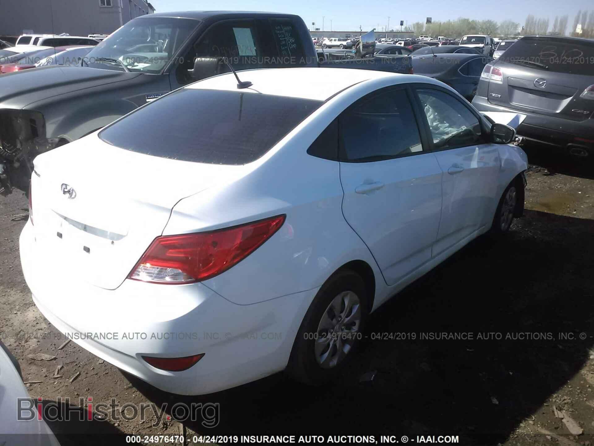 2016 HYUNDAI ACCENT - VIN: KMHCT4AE7GU998216 - Фото 4