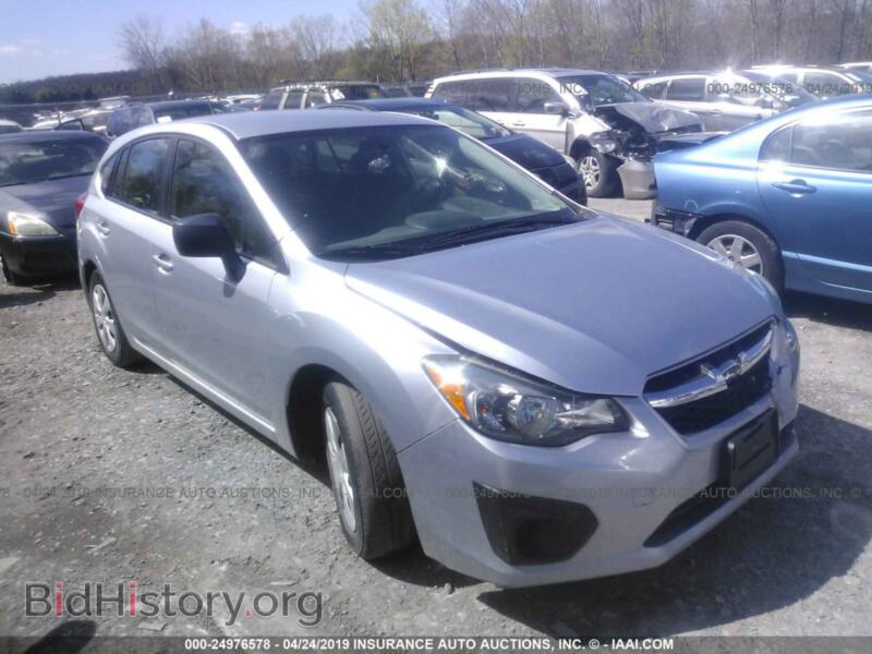 2014 Subaru IMPREZA (VIN JF1GPAA61E8272123) — фото 1 из 10, IAAI, повреждение: левый бок