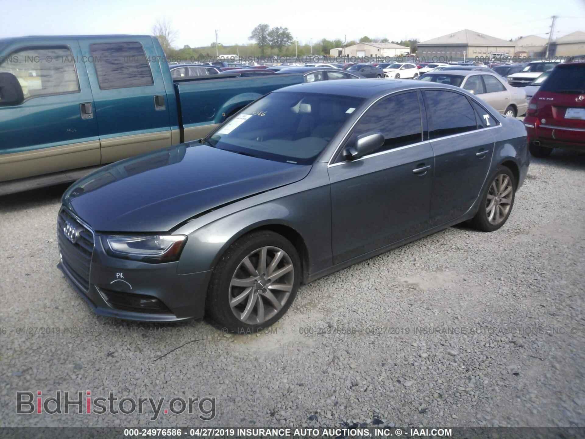2013 AUDI A4 - VIN: WAUFFAFL2DN039405 - Фото 2