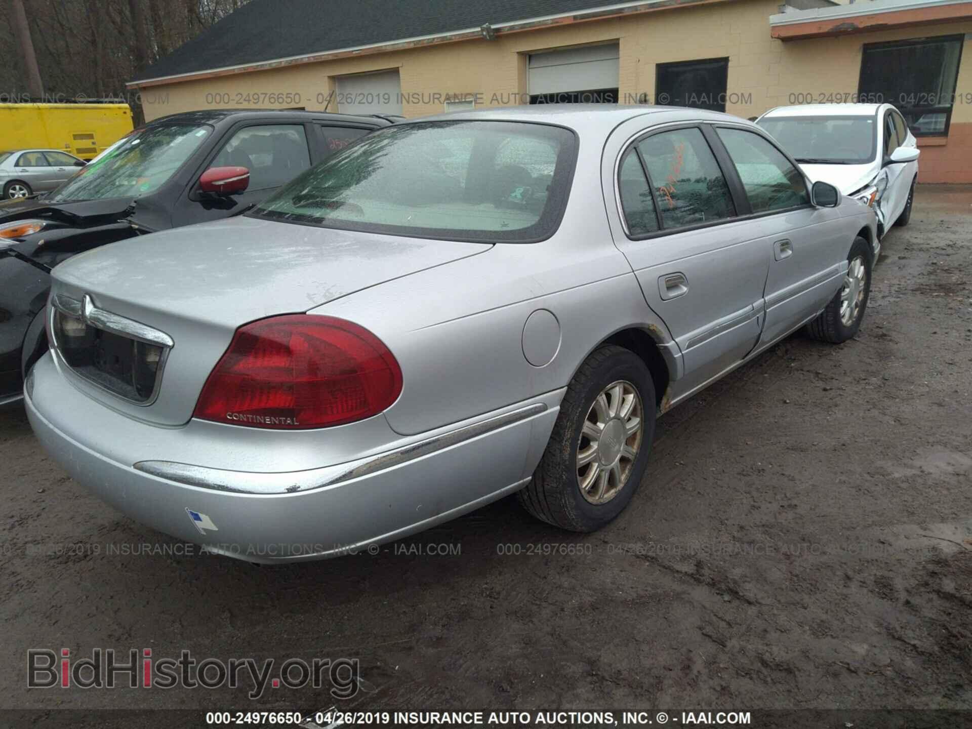 2001 LINCOLN CONTINENTAL - VIN: 1LNHM97V21Y602314 - Photo 4