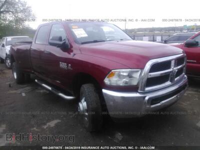 2014 RAM 3500 ST, maroon — VIN 3C63RRGL1EG109326, IAAI