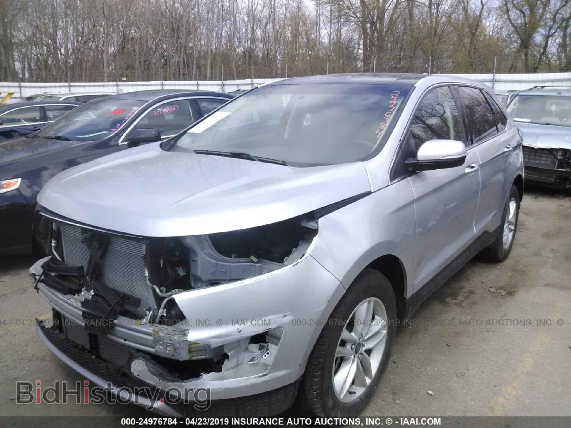 2015 FORD EDGE - VIN: 2FMTK4J96FBC38319 - Фото 2