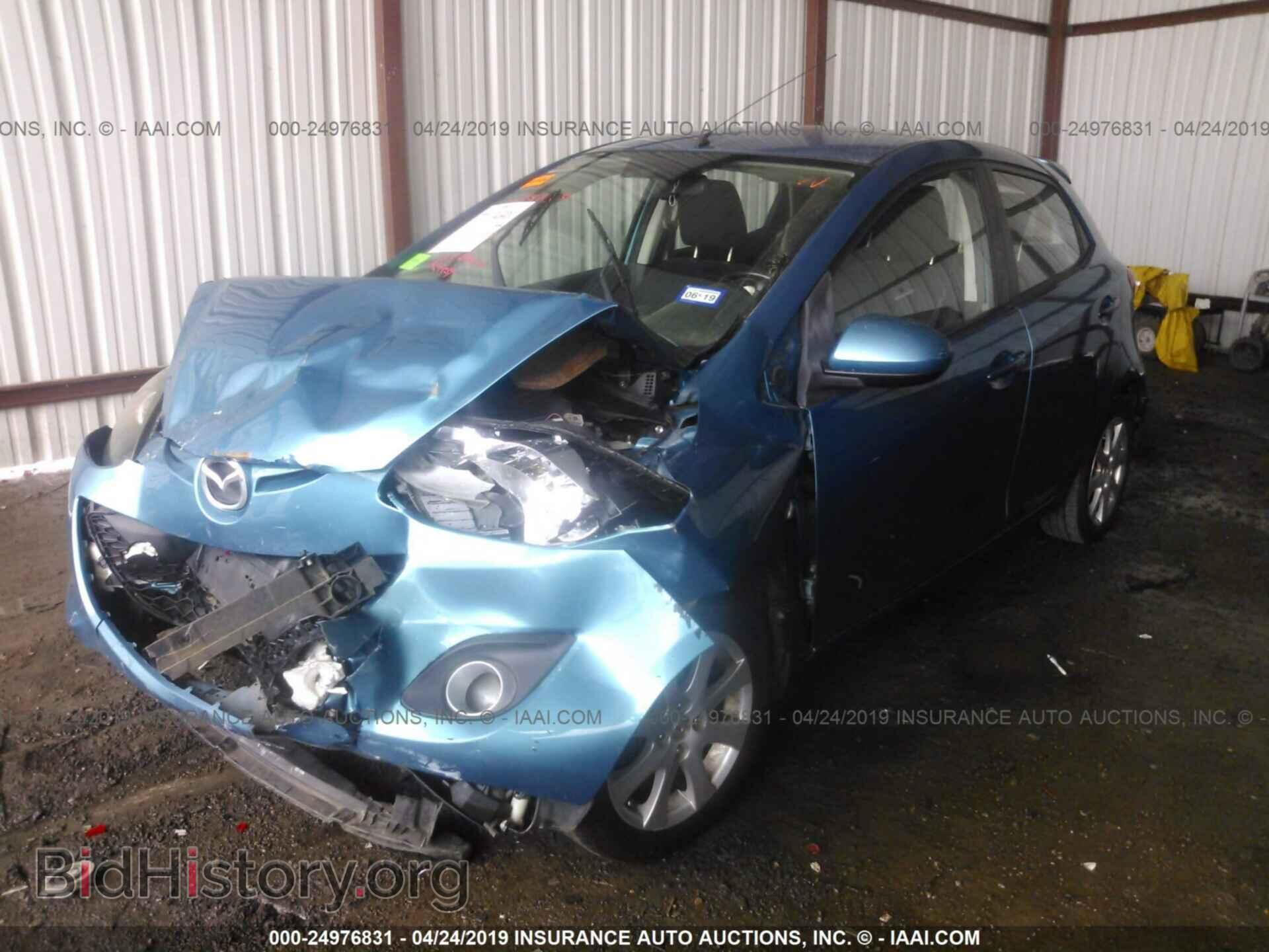 2011 MAZDA MAZDA2 - VIN: JM1DE1HY0B0115543 - Фото 2