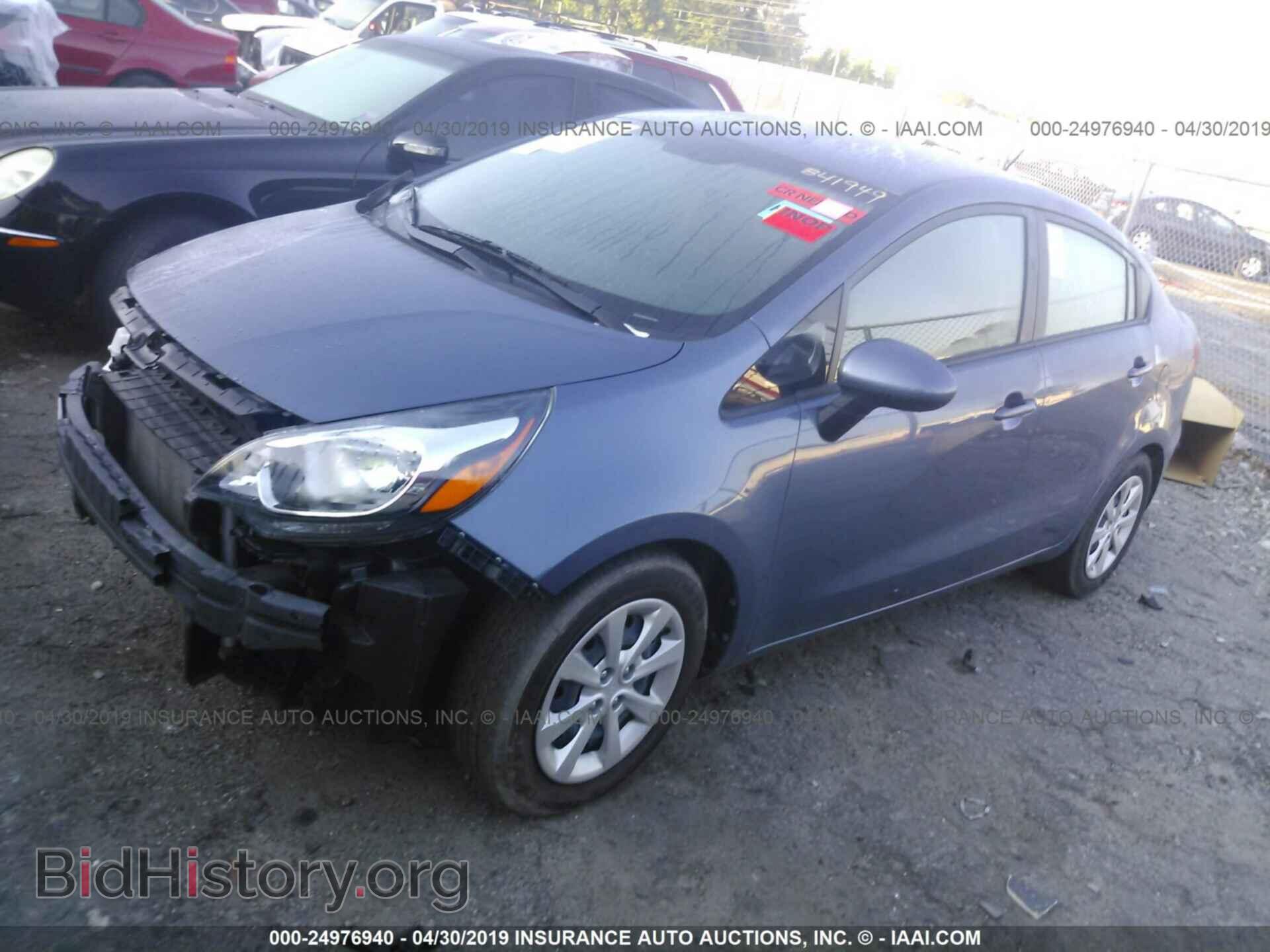 2016 KIA RIO - VIN: KNADM4A34G6657846 - Фото 2