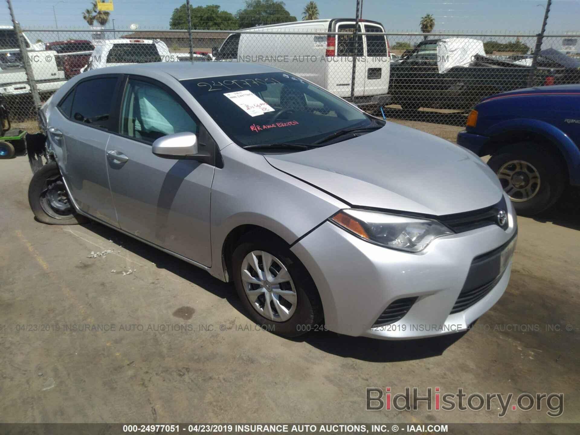 Photo 5YFBURHE4FP206633 - TOYOTA COROLLA 2015