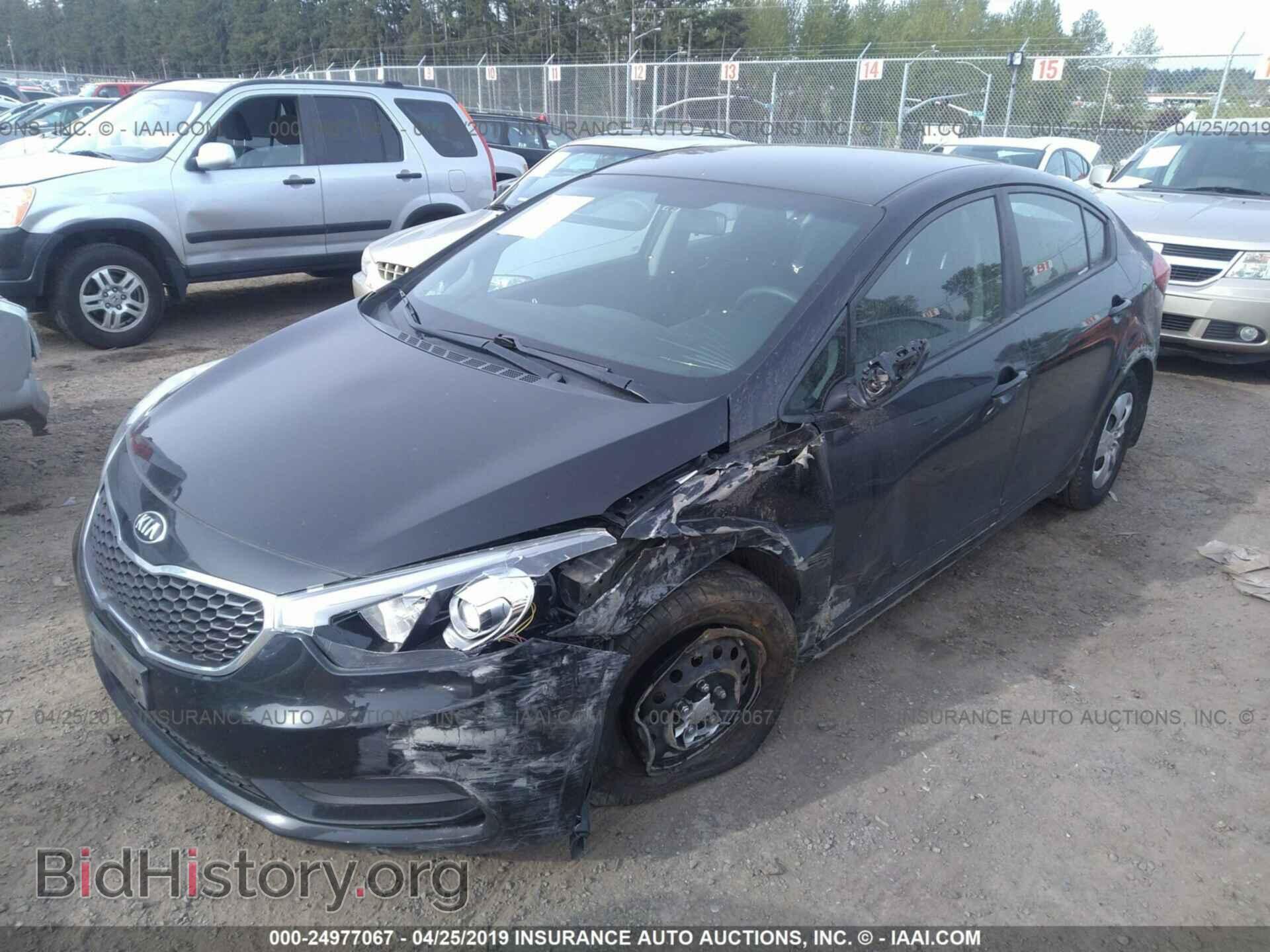 2014 KIA FORTE - VIN: KNAFK4A66E5164780 - Фото 2