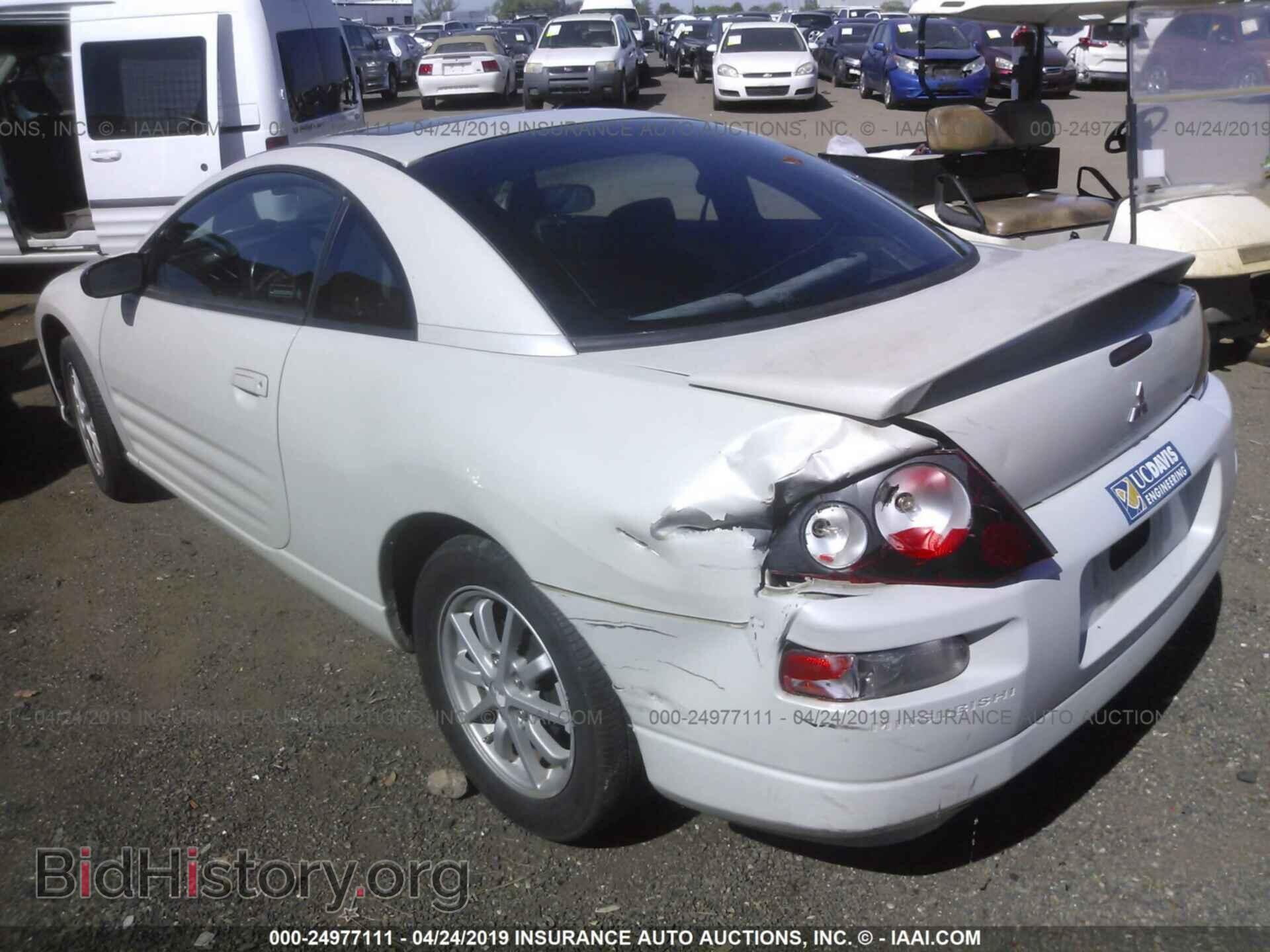 2001 MITSUBISHI ECLIPSE - VIN: 4A3AC44G61E225681 - Фото 3